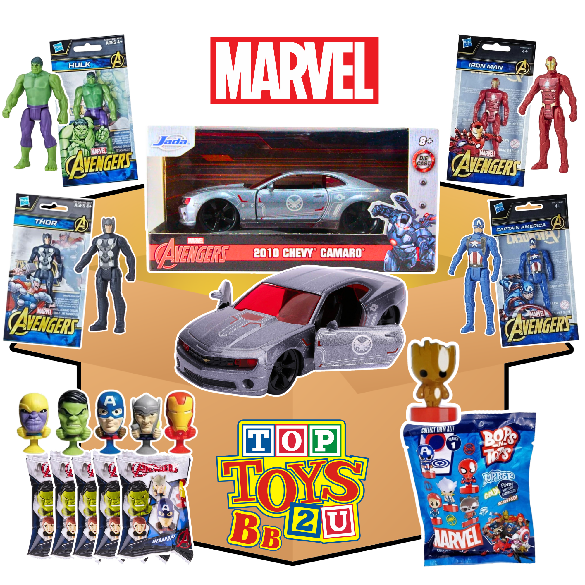 Toptoys2u Marvel Prebuilt Bargain Bundles - Toptoys2u