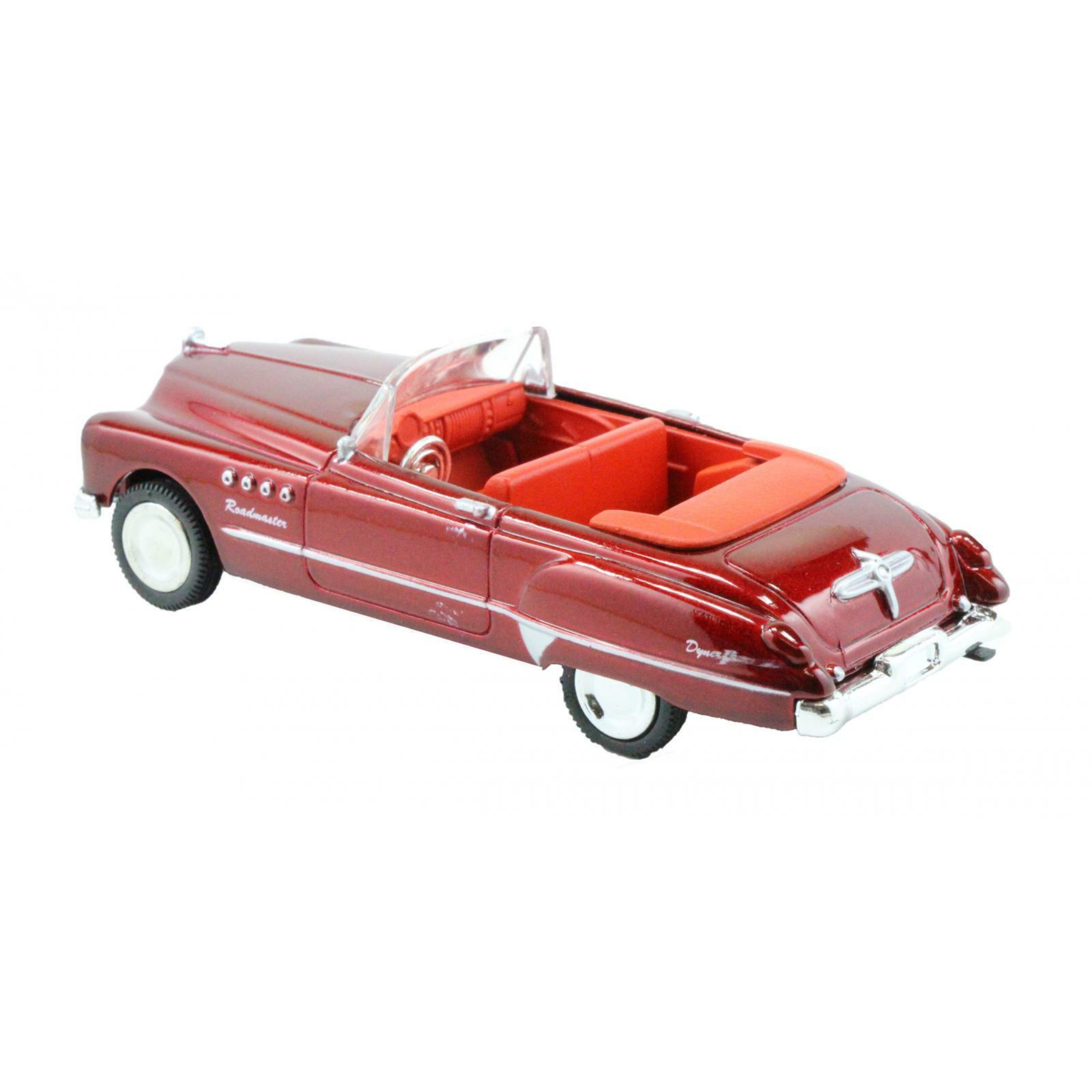 New Ray 1:43 Diecast Roadmaster Dynaflow Cabriolet 1949 Red - All American City Cruiser Collection - Toptoys2u