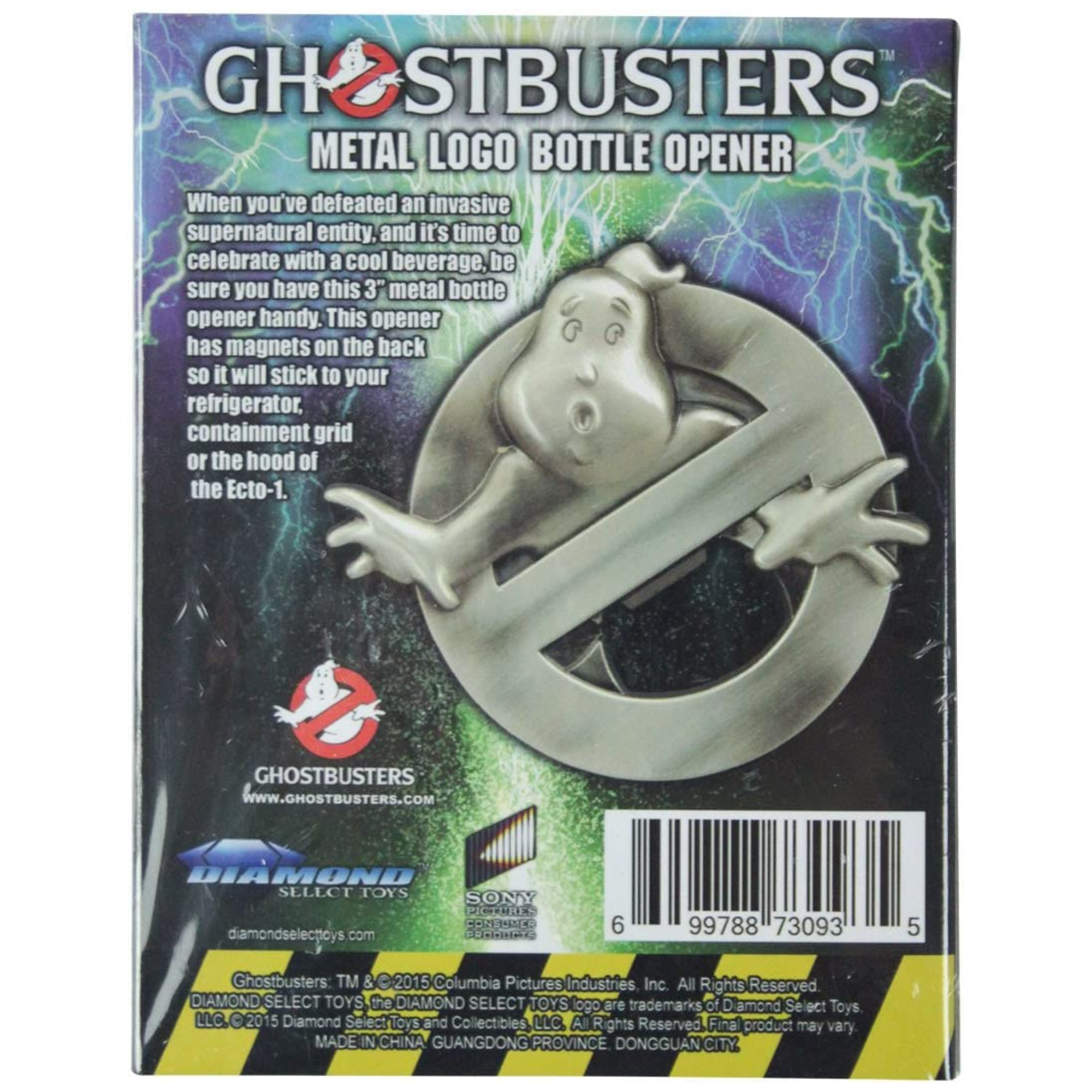 Ghostbusters No Ghost Logo Metal Bottle Opener - Toptoys2u