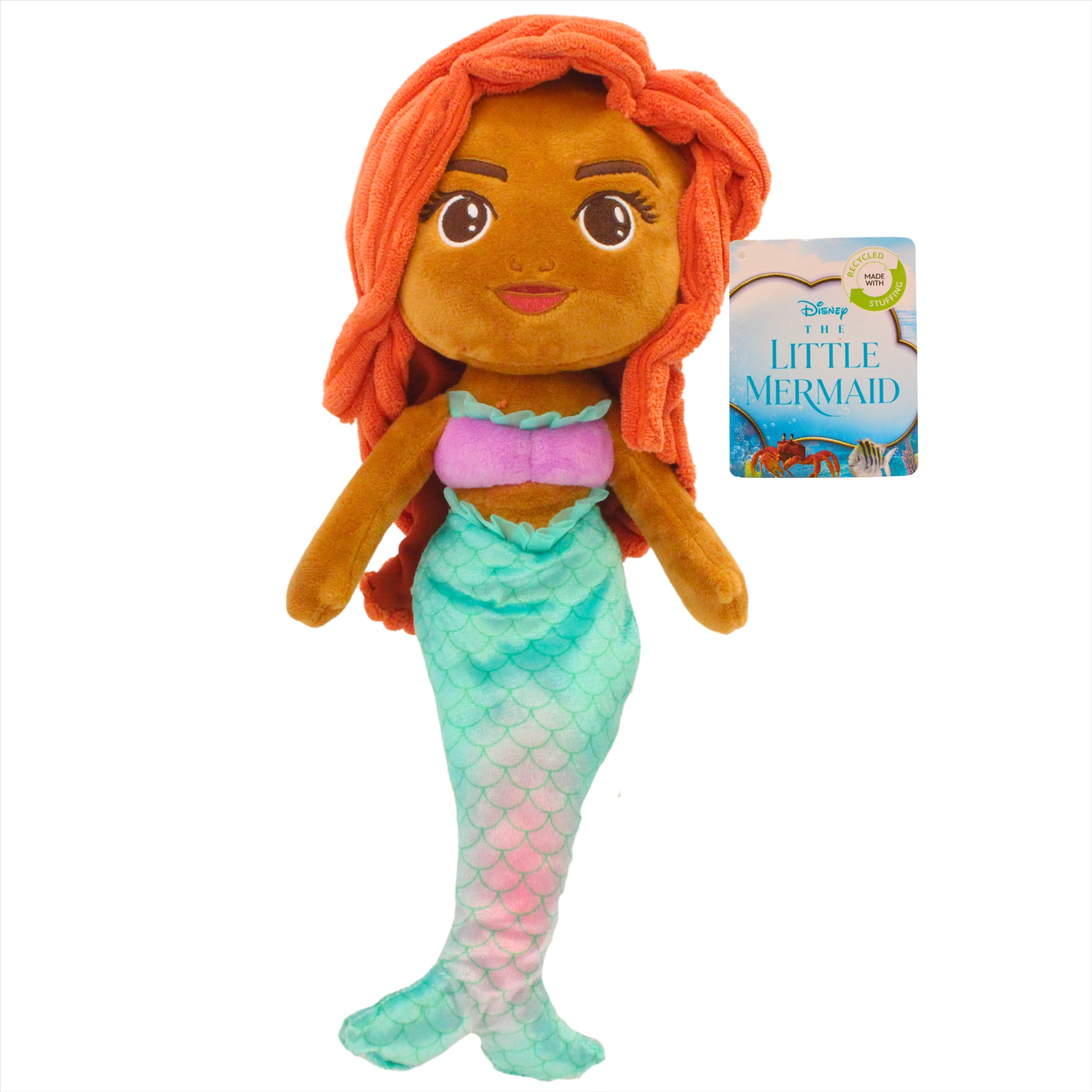 Disney The Little Mermaid Super Soft Gift Quality 30cm Plush Toys - Set of All 3 - Toptoys2u