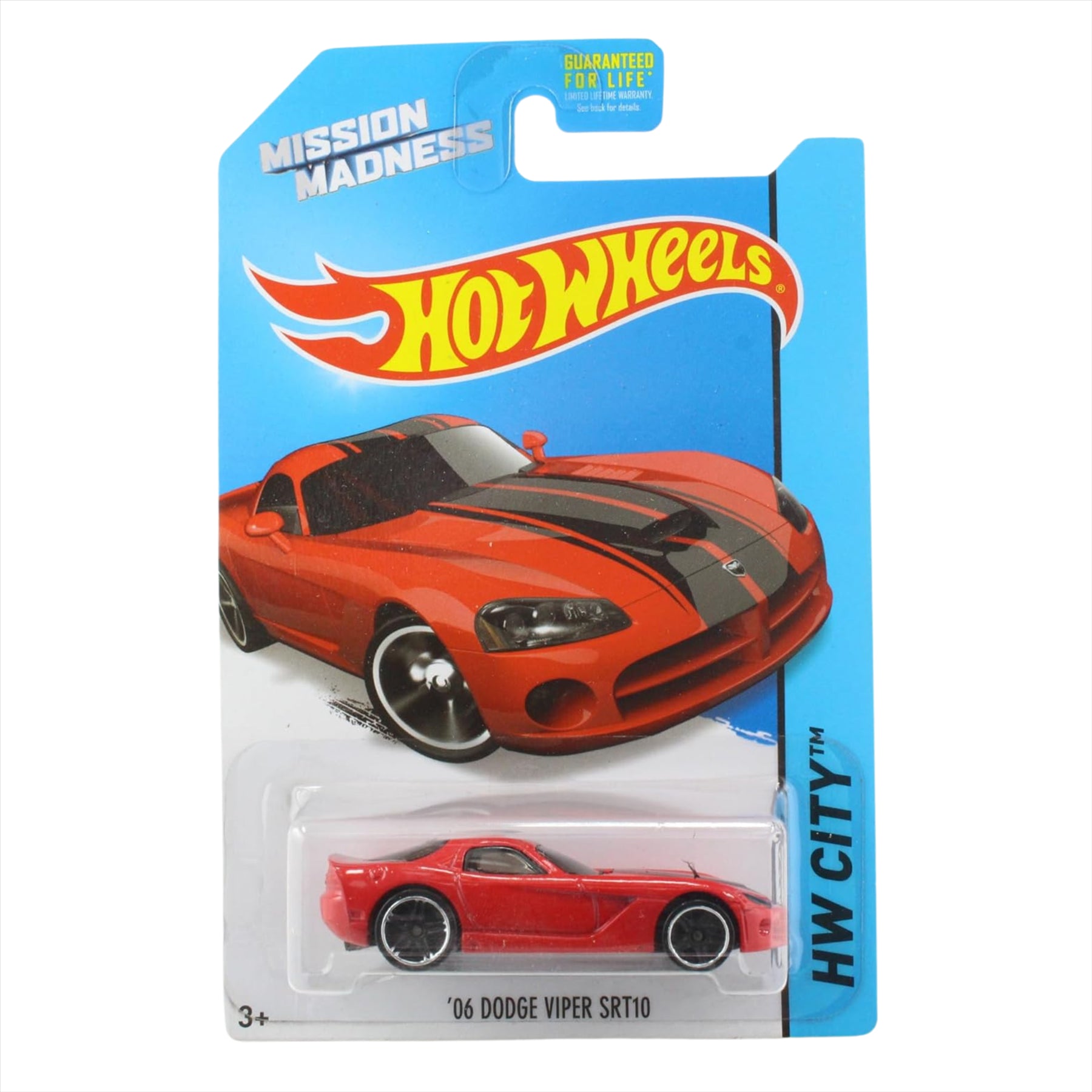 Hot Wheels City Series - '06 Dodge Viper SRT10 1:64-Scale Die-Cast Toy Vehicle - Toptoys2u