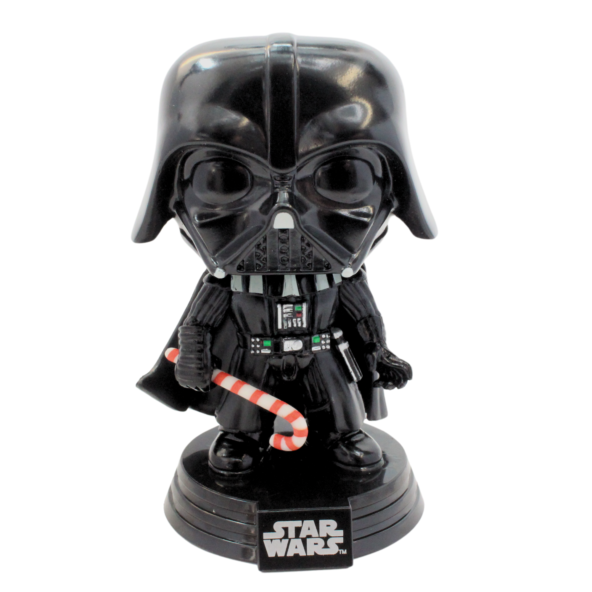 Funko POP! Star Wars: Darth Vader Glow Chase Limited Edition Vinyl Figure Bobblehead with Glow in the Dark Candy Cane - Toptoys2u