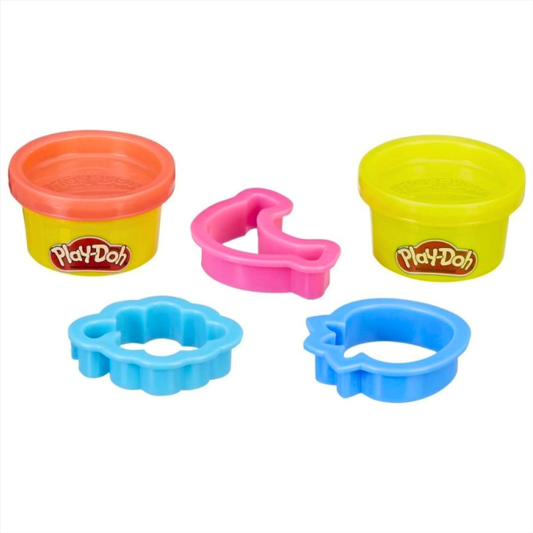 Play-Doh: Fruit Shapes - Shape Cutter Set Including 2 Pots of Play-Doh - Toptoys2u