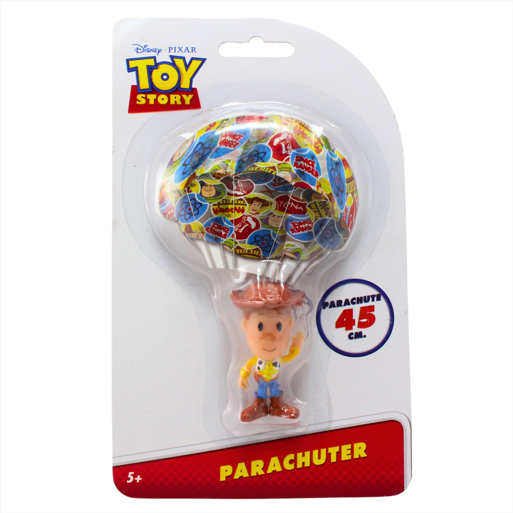 Disney Toy Story Buzz Lightyear and Woody Miniature Toy Figure Parachuters - Twin Pack - Toptoys2u