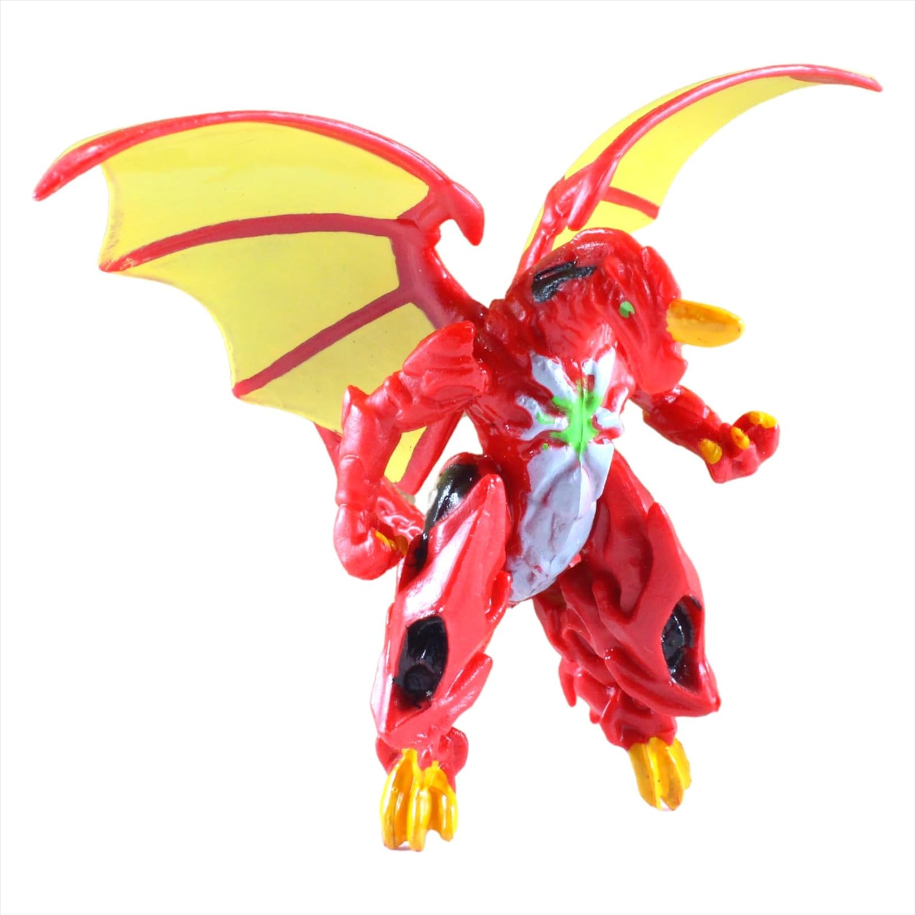 BAKUGAN - Dragonoid Red Collector Figure With 2 Trading Cards & Collectors Coin - Toptoys2u