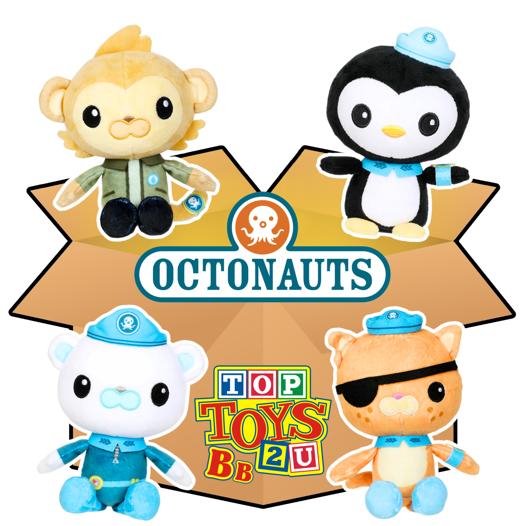 Toptoys2u Octonauts Prebuilt Bargain Bundles - Toptoys2u