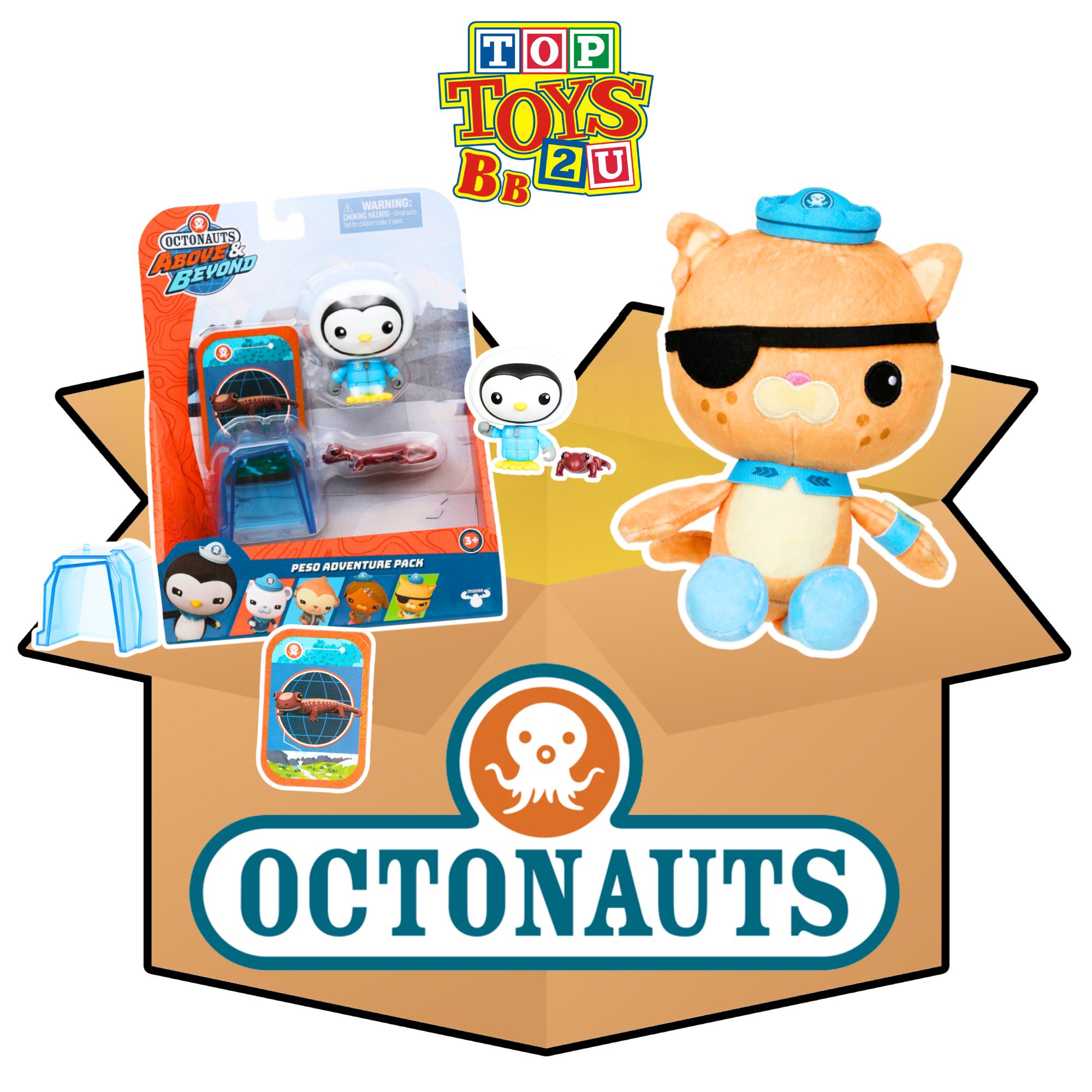 Toptoys2u Octonauts Prebuilt Bargain Bundles - Toptoys2u