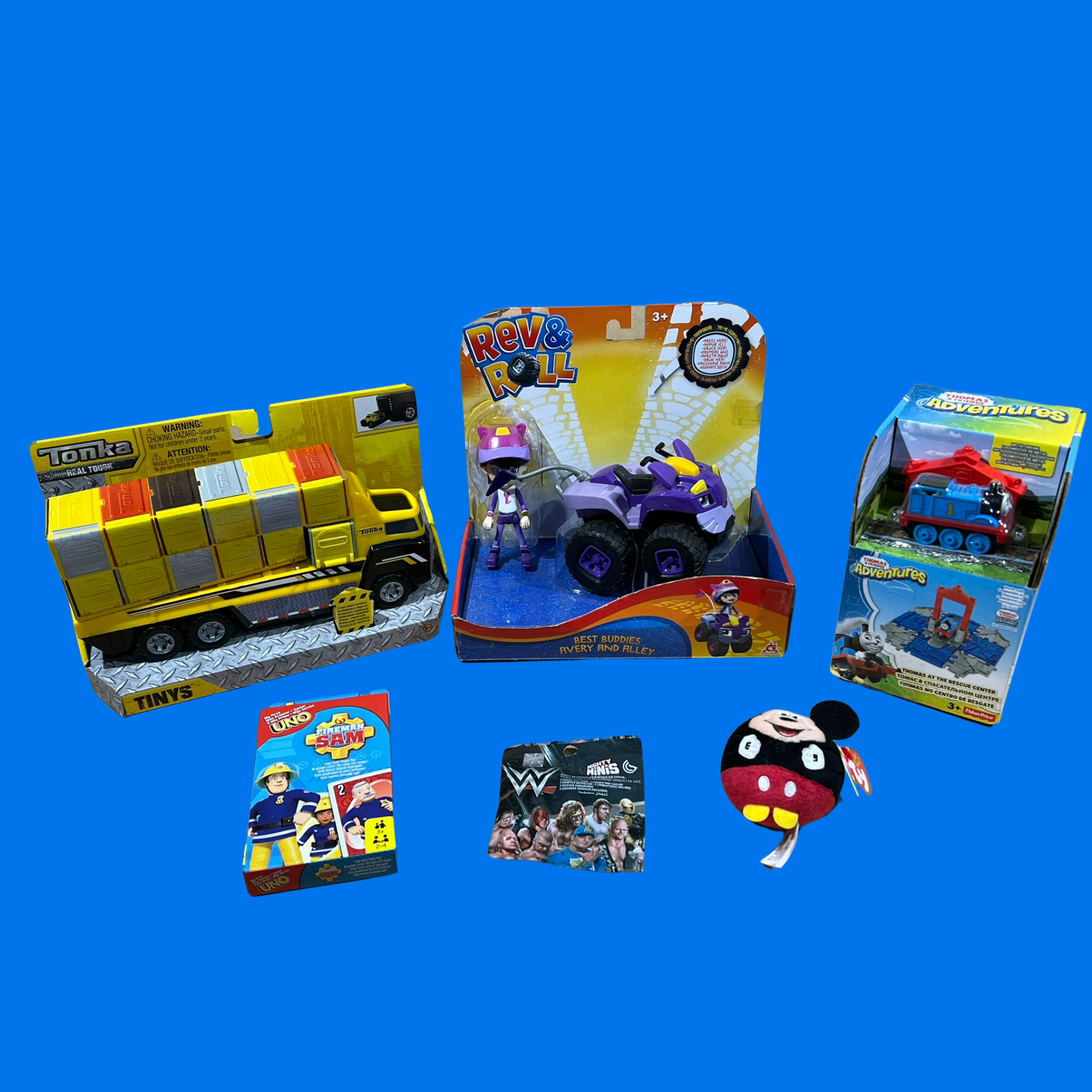 Toptoys2u Mystery Bargain Bundle Box - Boys or Girls Toys 4-8 Yrs - Includes 6 Toys - Toptoys2u