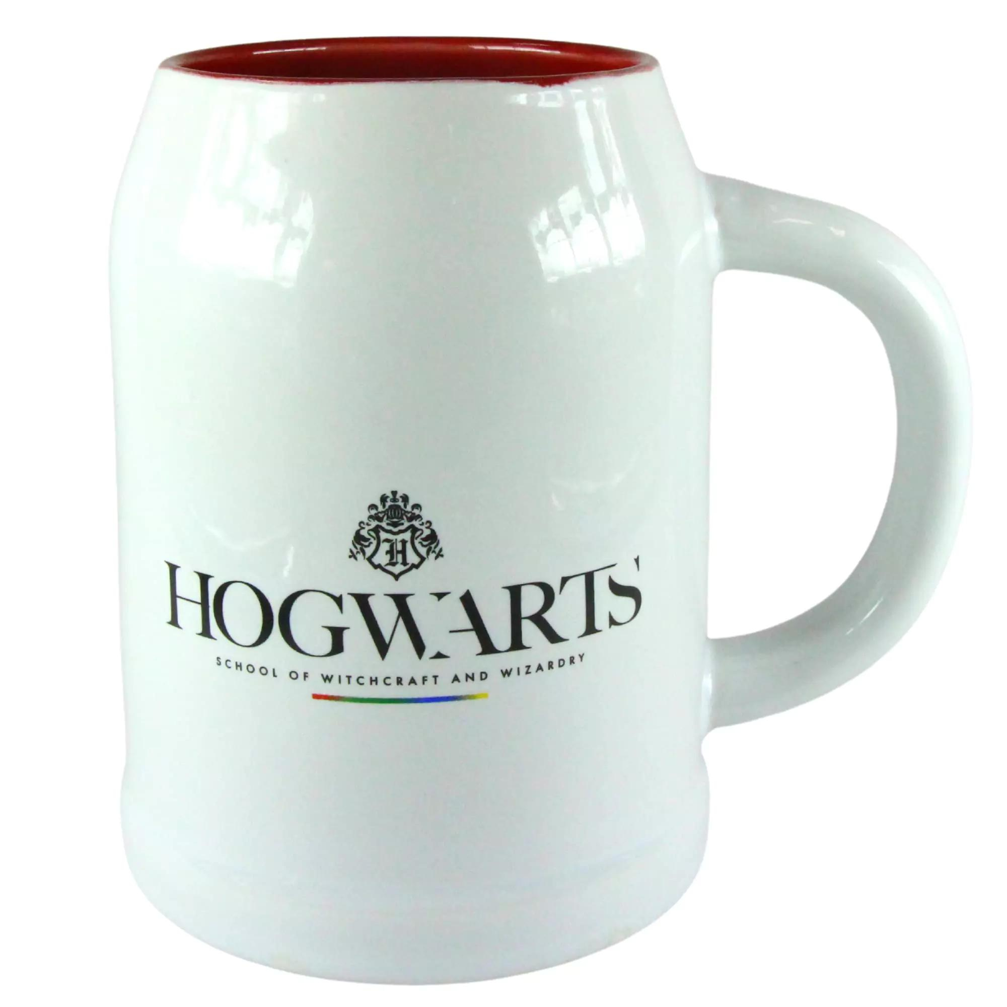 Harry Potter Hogwarts Gryffindor - Large 600ml Mug Ceramic Stein - Coffee/Tea Mug Twin Pack Gift Boxed - Toptoys2u