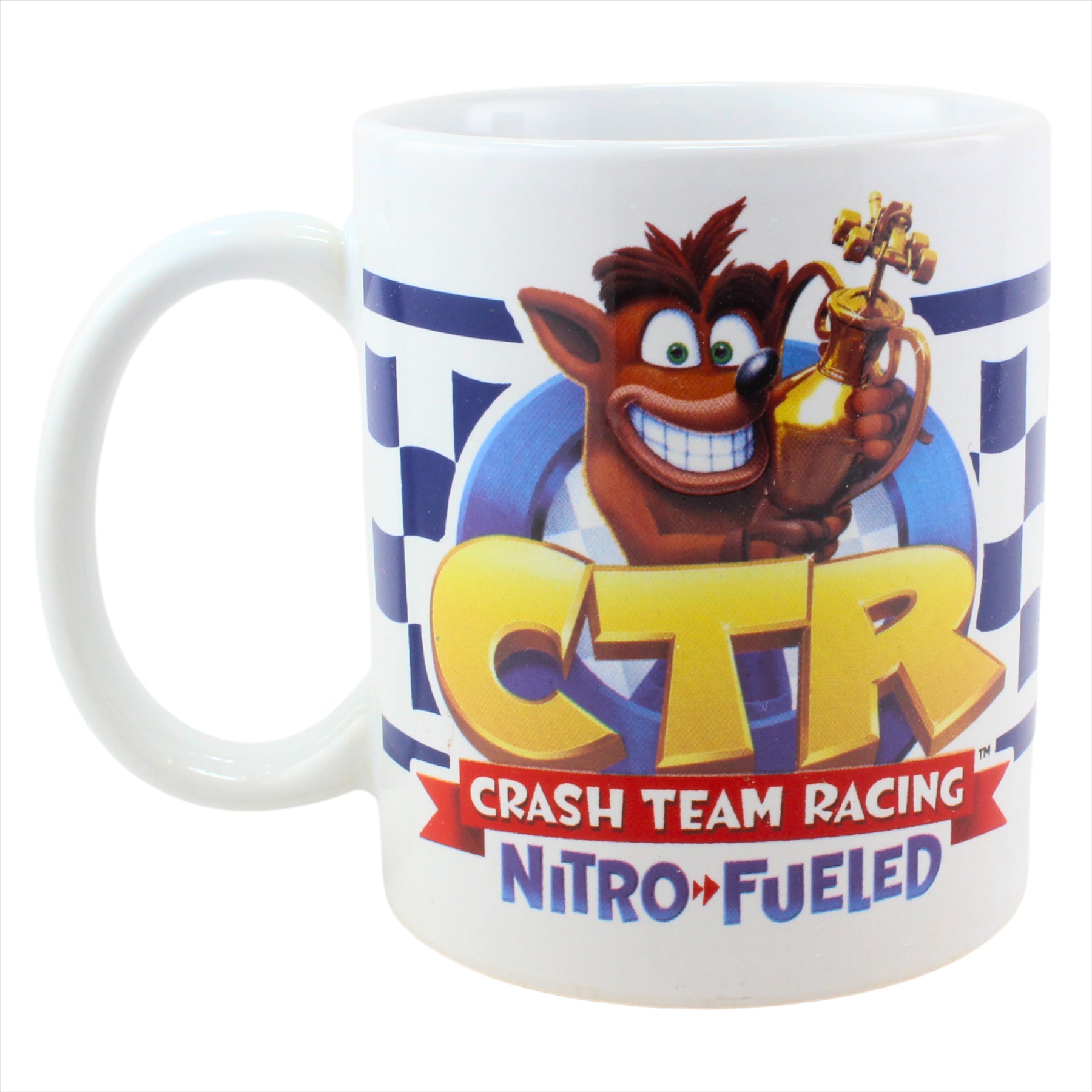 Crash Bandicoot Video Game 315ml Coffee Mug - CTR Nitro Fueled Finish Line - Toptoys2u