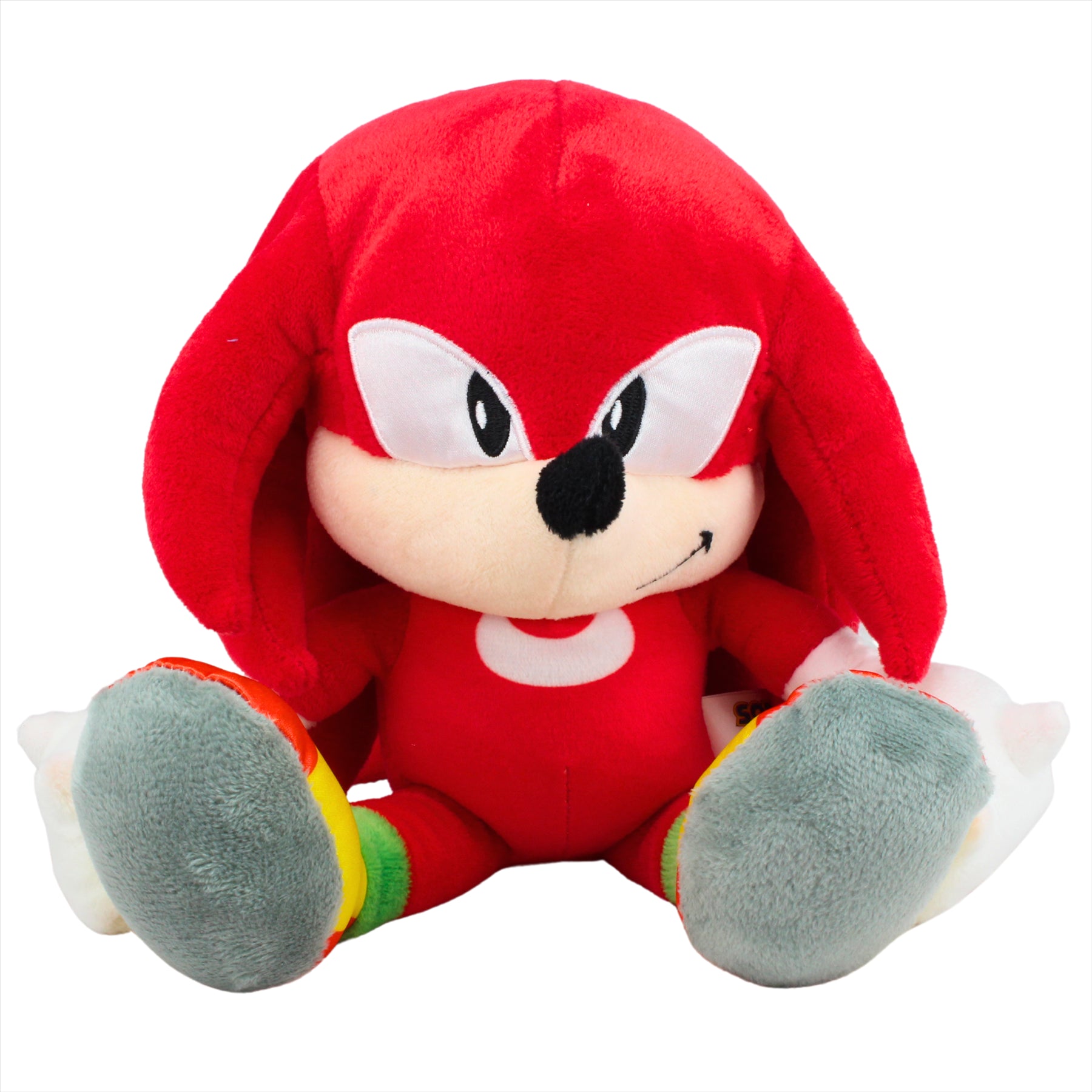 Sonic the Hedgehog Super Soft Knuckles 30cm Gift Quality Plush Toy Figure - Toptoys2u