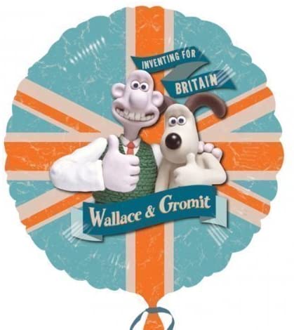 Wallace & Gromit - 18" 45cm Foil Celebration Balloon - - Toptoys2u