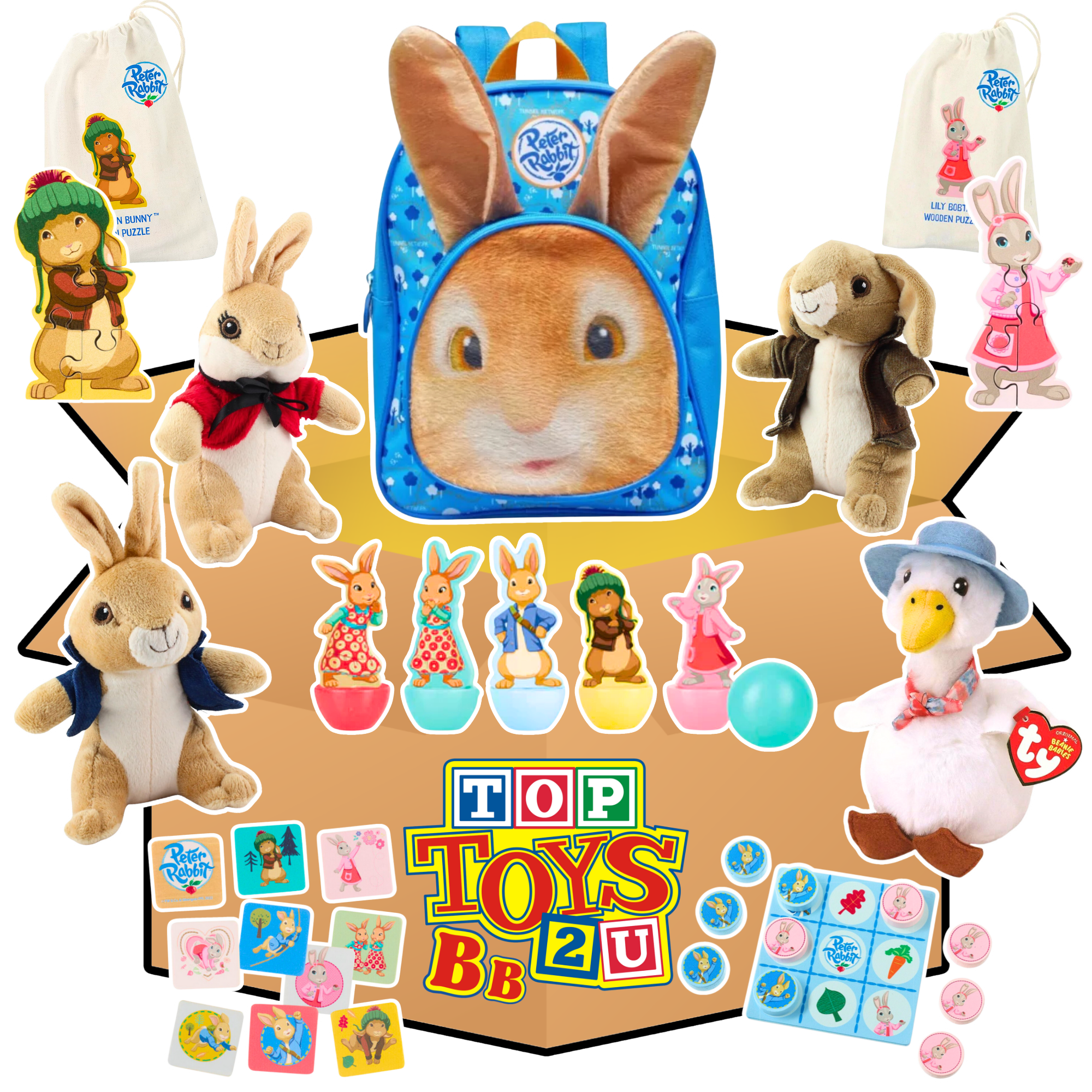 Toptoys2u Peter Rabbit Prebuilt Bargain Bundles - Toptoys2u