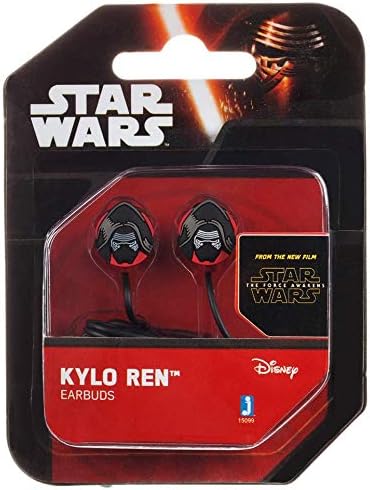 Star Wars The Force Awakens Kylo Ren Stereo Headphone Earphones 3.5mm Jack Plug - Toptoys2u