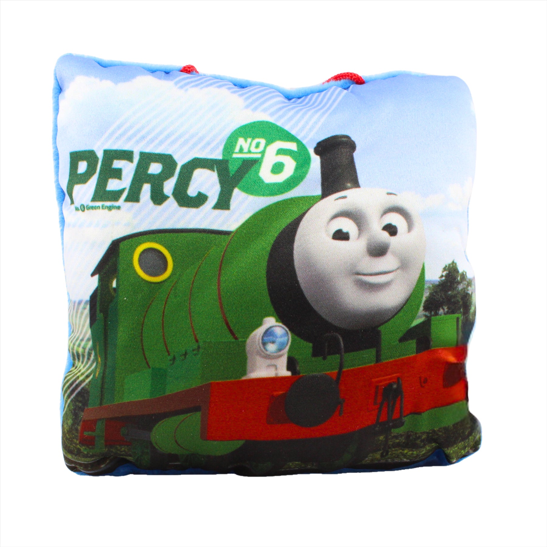 Thomas and Friends Rescue Center Playset, Diecast Thomas Keyring, Thomas Diecast Metal Engine Figure, and Percy 12cm Pillow - Toptoys2u