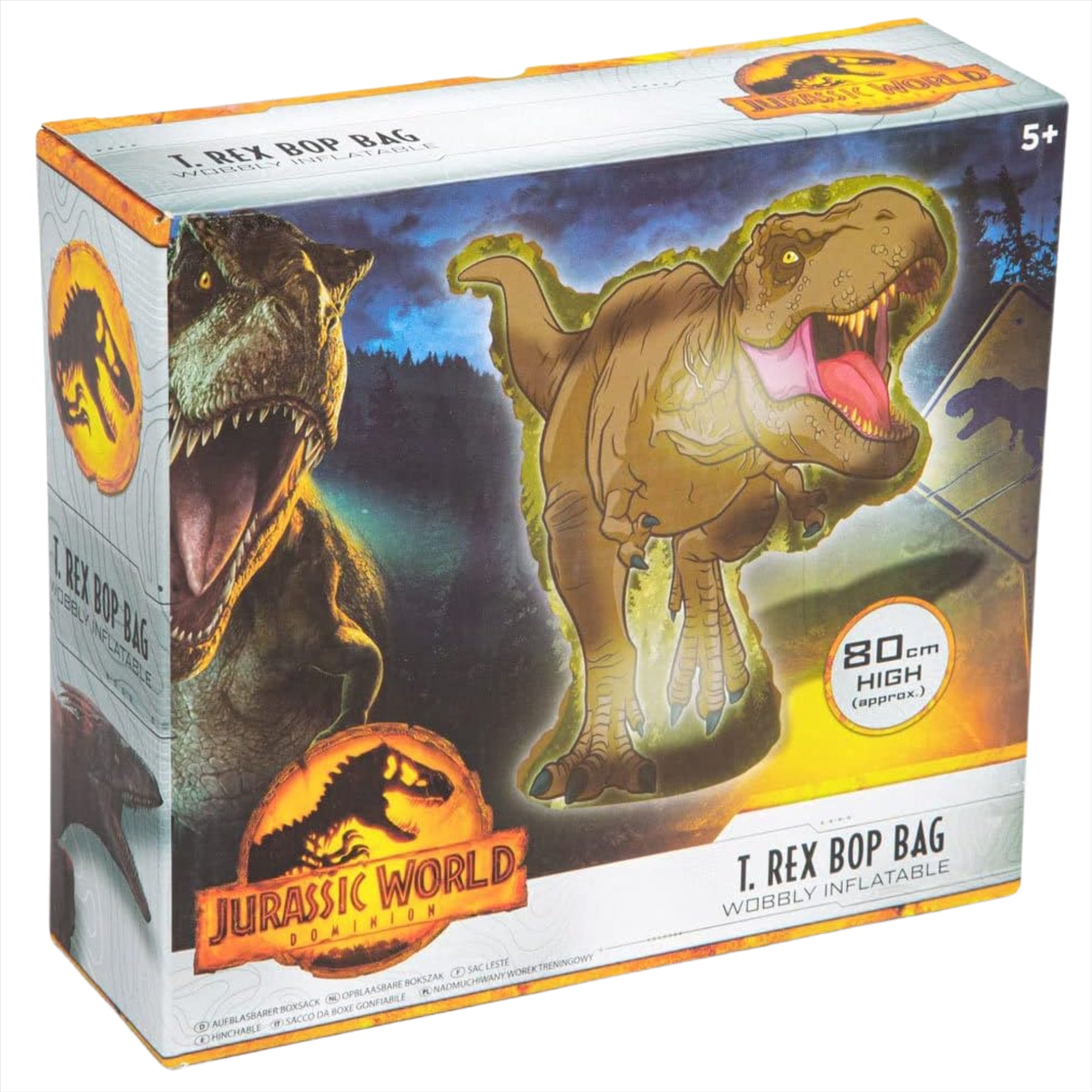 Jurassic World T-Rex Bop Bag 80cm Dinosaur Inflatable Boxing Punch Bag Tyrannosaurus Rex - Toptoys2u