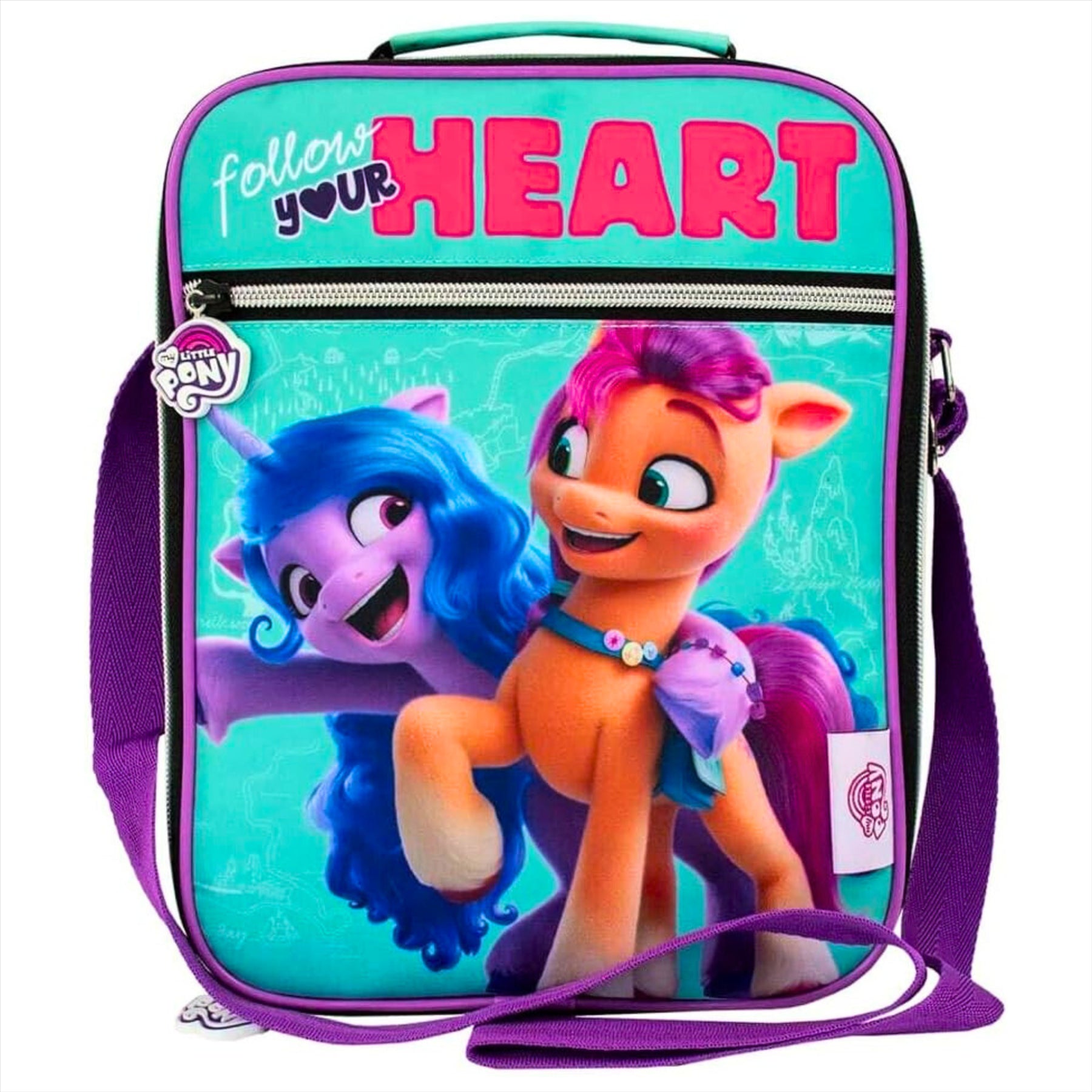 My Little Pony Insulated Lunch Bag - Twin Compartment with Izzy Moonbow and Sunny Starscout