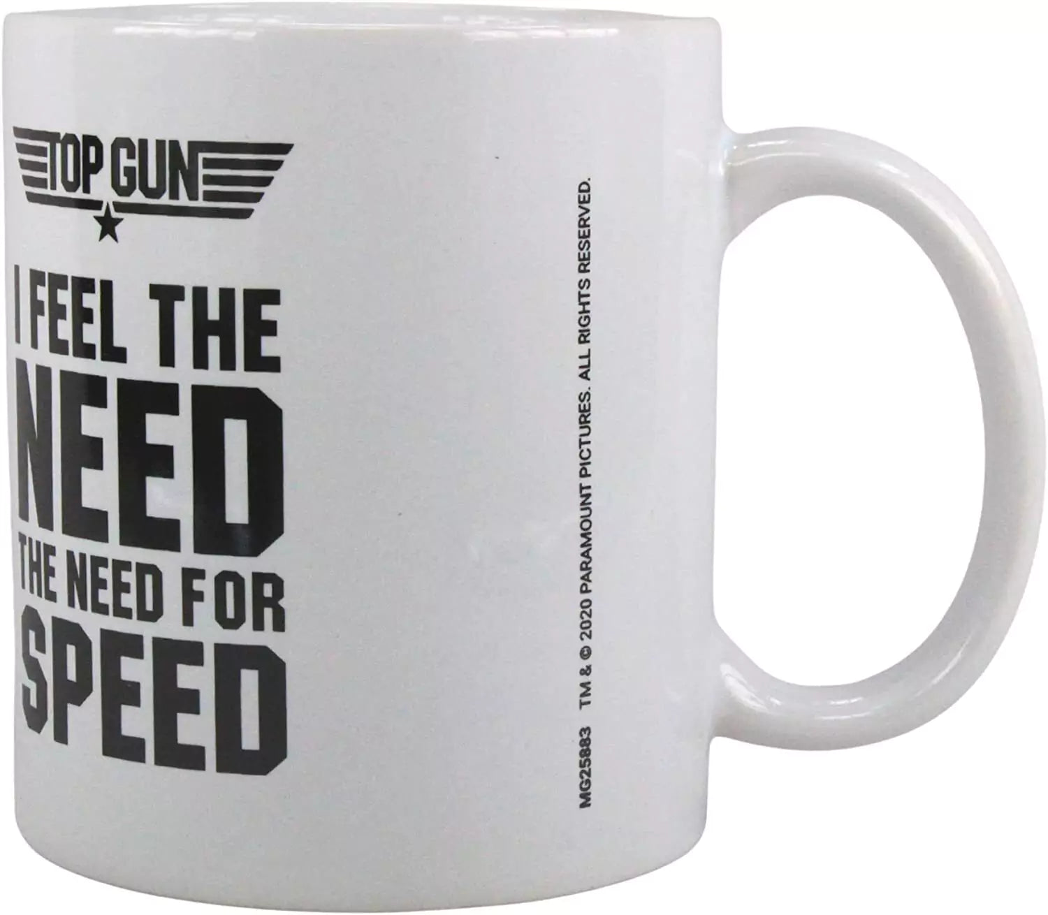 Top Gun I Feel The Need for Speed Coffee Mug 315ml - Toptoys2u