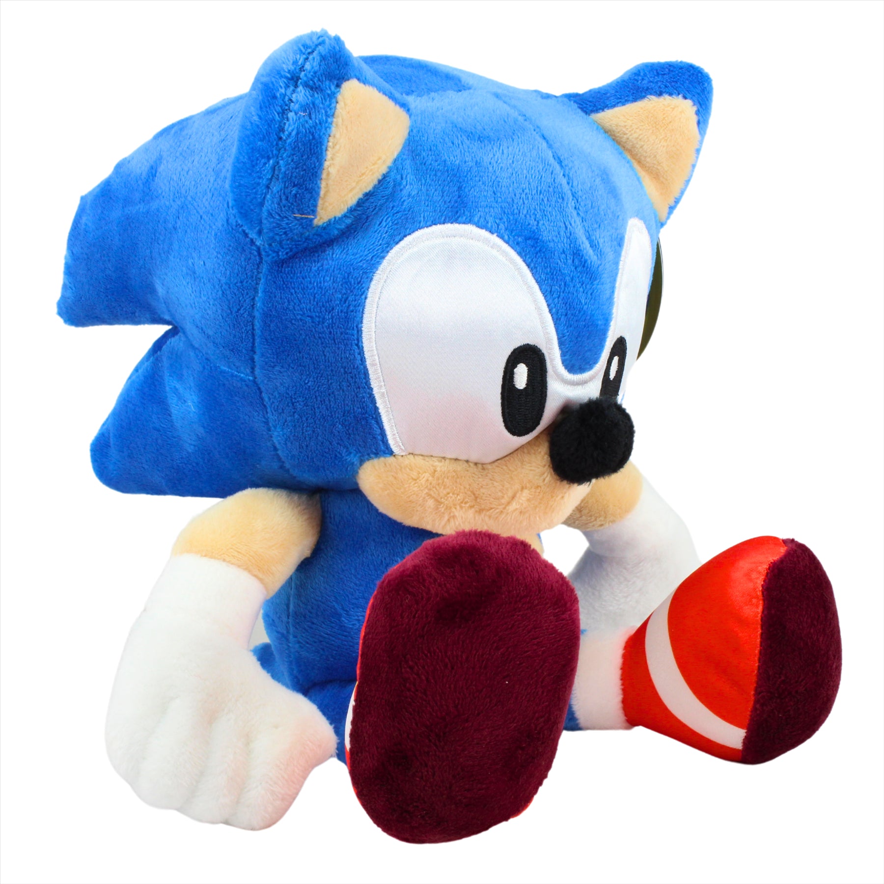 Sonic the Hedgehog Super Soft Sonic 30cm Gift Quality Plush Toy Figure - Toptoys2u