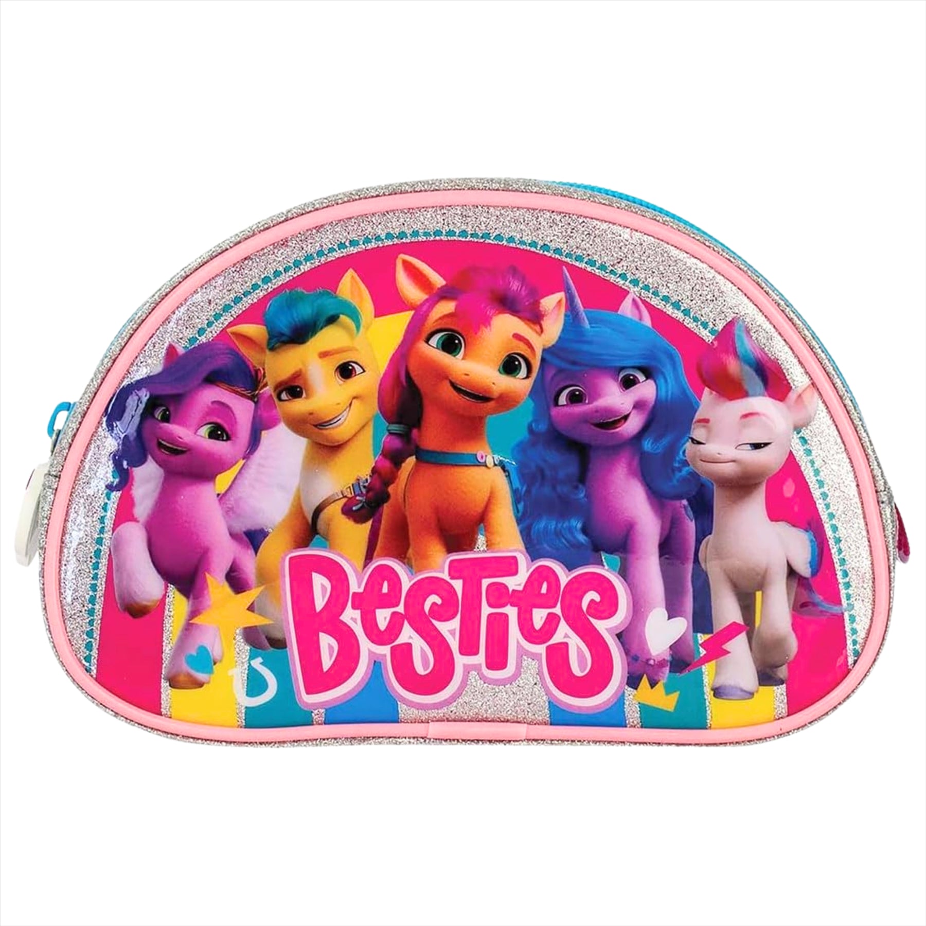 My Little Pony 3-Pack School Bundle - Lunch Bag, Pencil Case, & Water Bottle - Toptoys2u