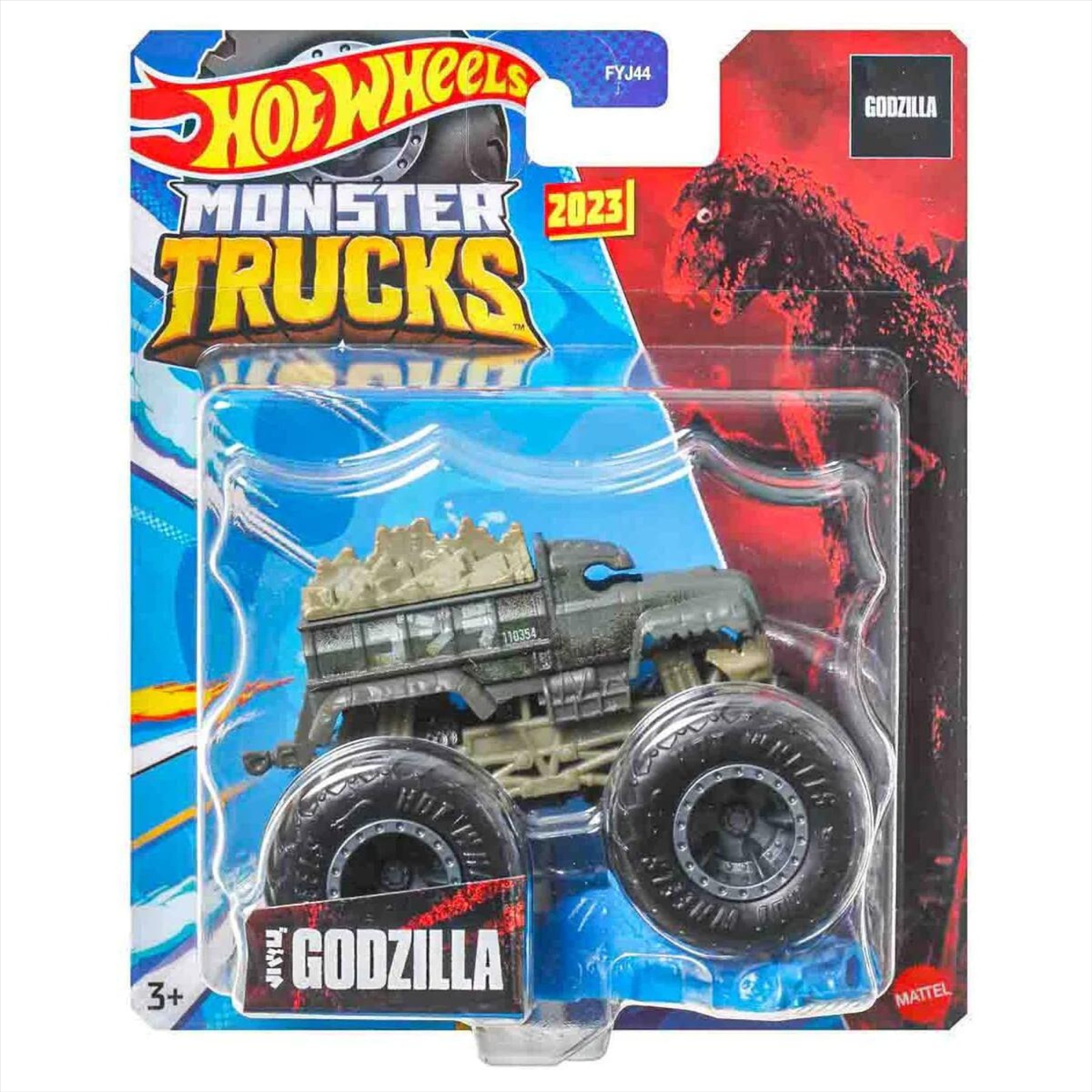 Hot Wheels Monster Trucks Godzilla 1:64 Scale Diecast Model Car - Toptoys2u