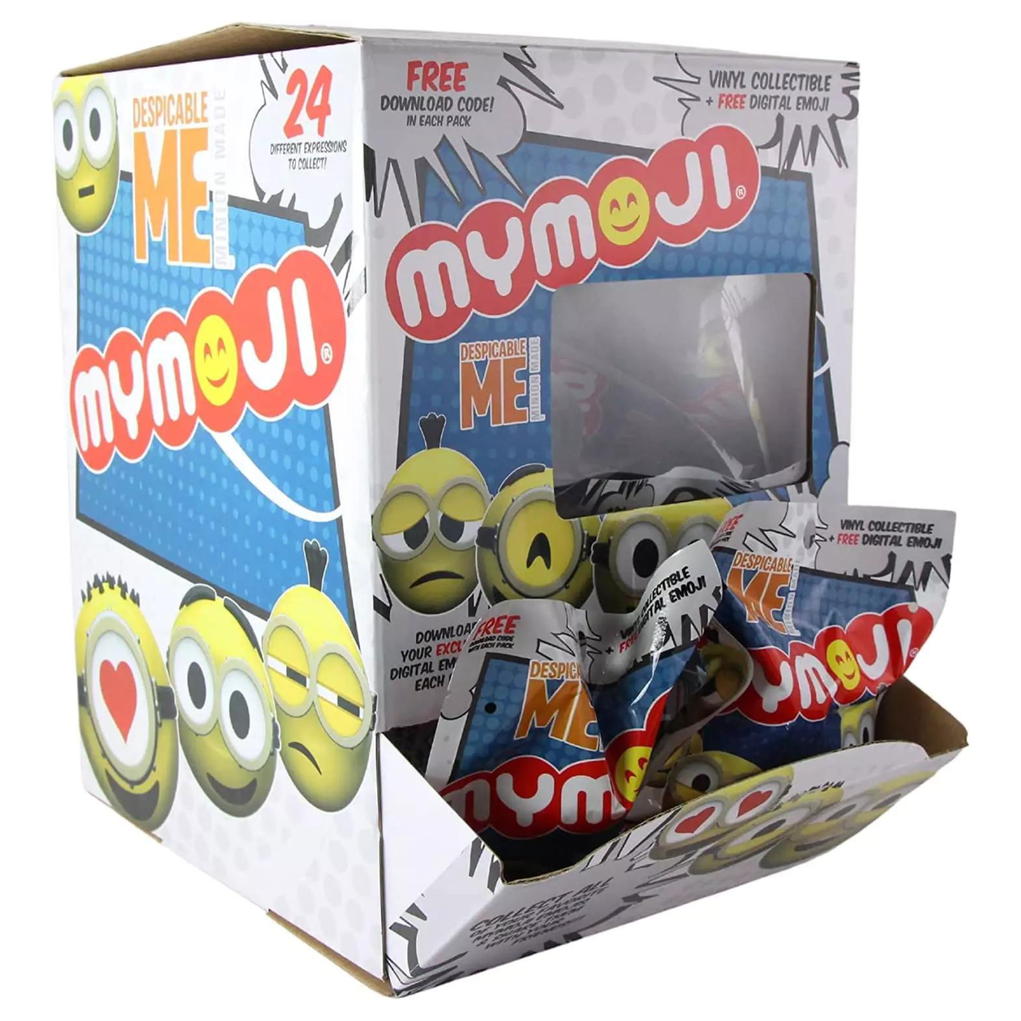 Funko MyMoji Minions Vinyl Blind Bag Figures - Pack of 24 - Toptoys2u