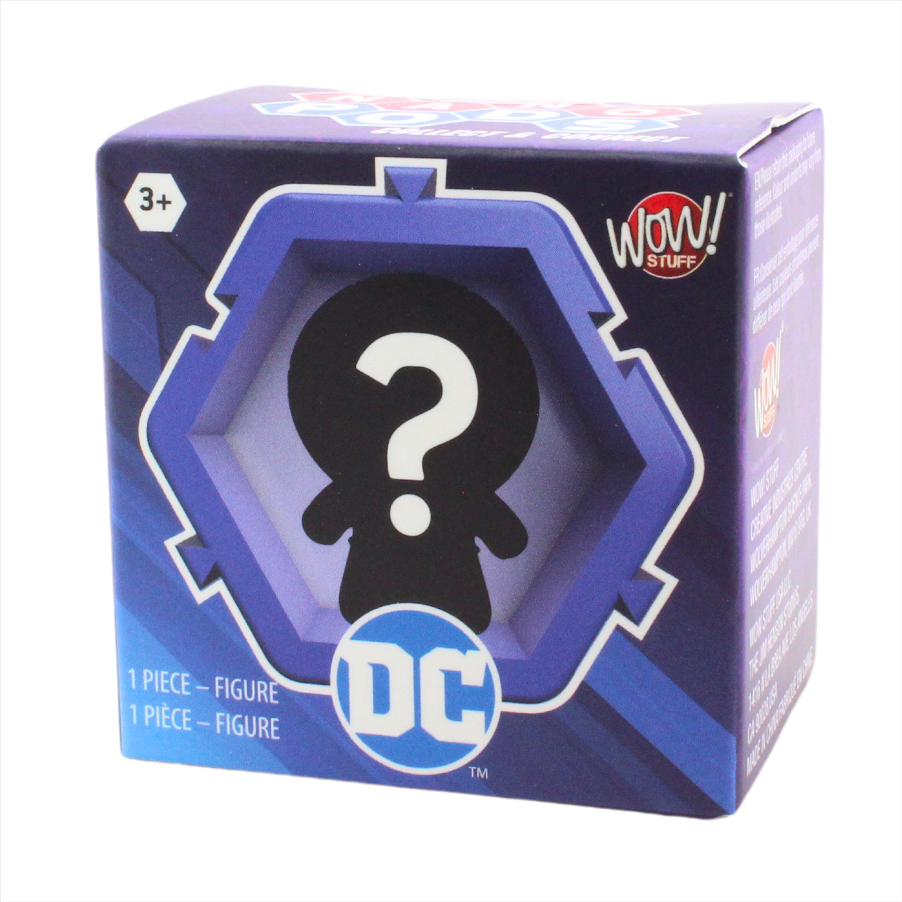 Nano Pods DC Comics Collect and Connect 4.5cm Identified Miniature Toy Figures - Full Set of All 12 - Toptoys2u