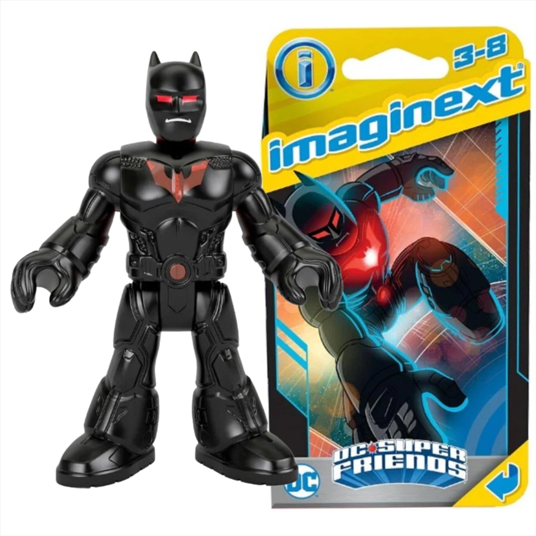 Imaginext DC Super Friends Batman Beyond Miniature Action Figure Play Toy - Toptoys2u