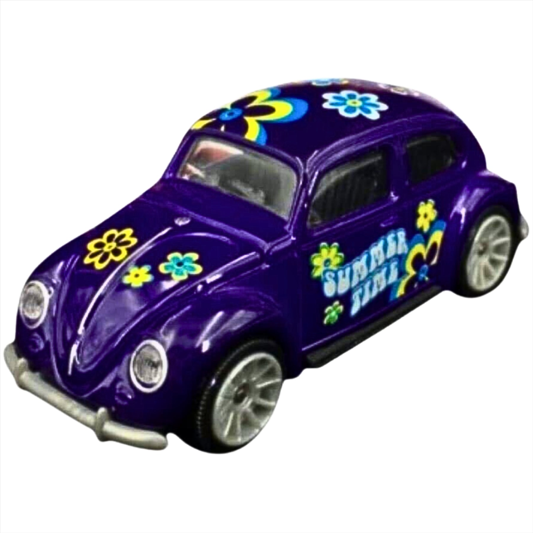 Majorette Diecast 1:59 Scale - VW Beetle "Summer Time" &  VW T1 Van - Toptoys2u