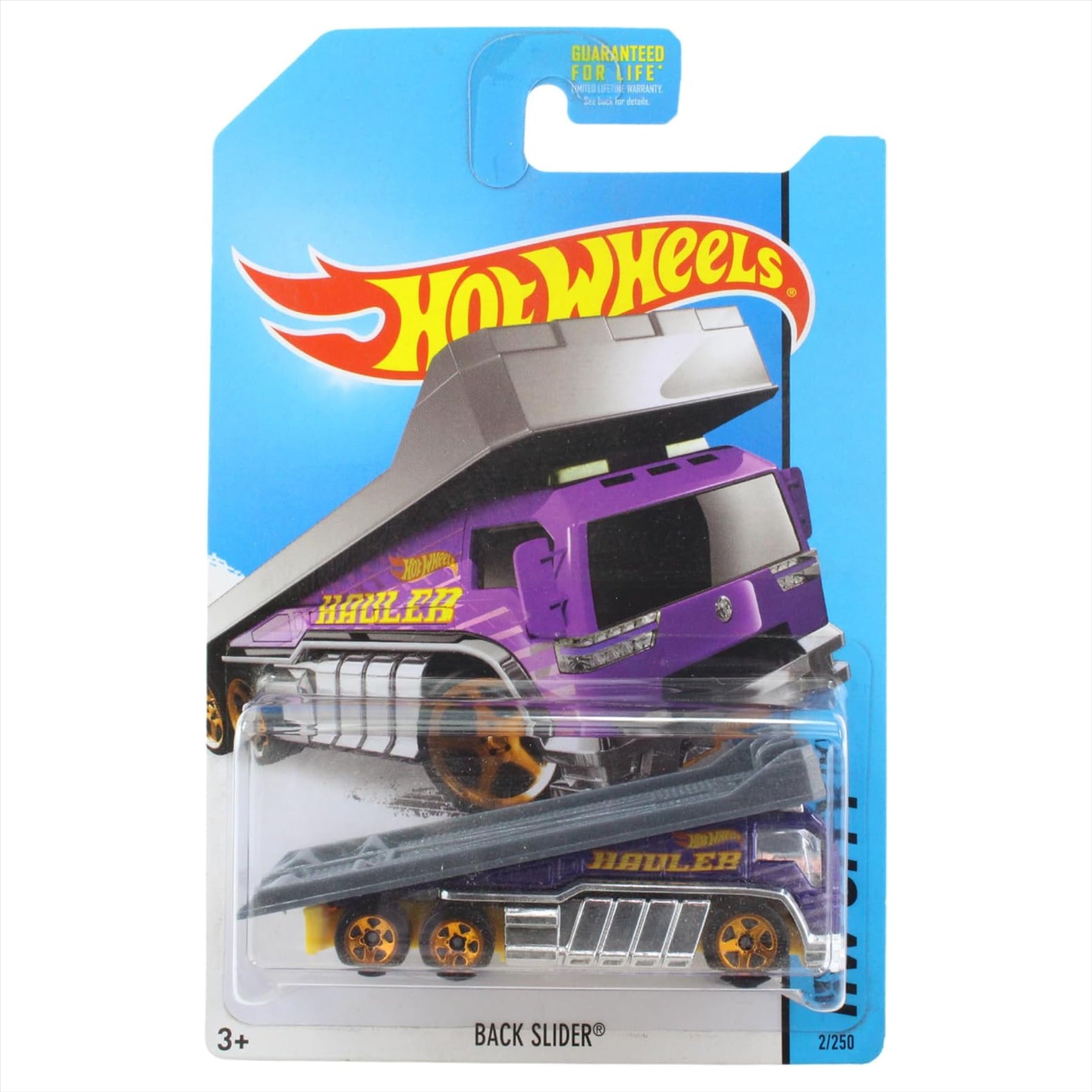 Hot Wheels City Series - Back Slider 1:64 Scale Die-Cast Toy Vehicle - Toptoys2u