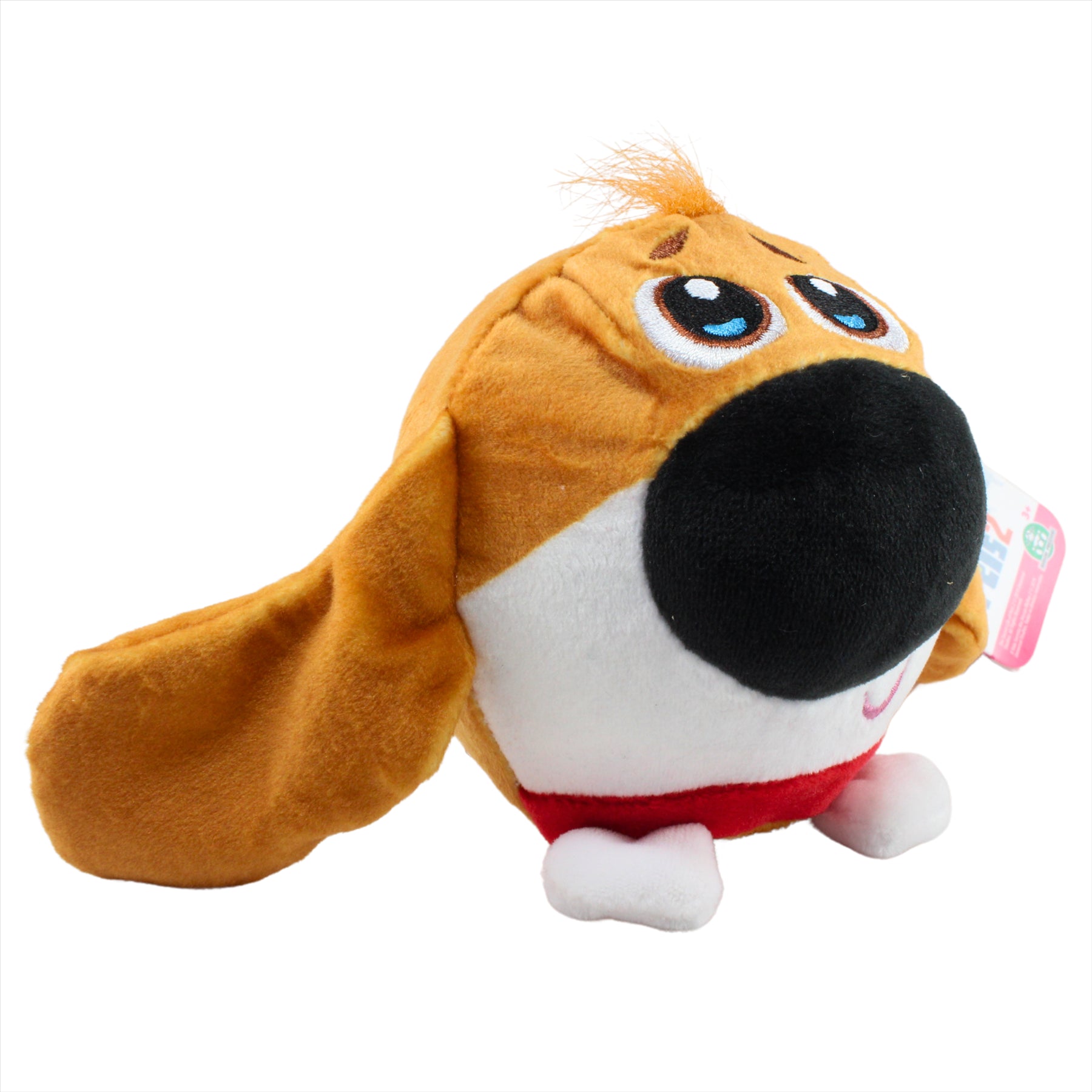 Secret Life of Pets Hu 25cm Plush, Tiny 15cm Slo Foam Plush, and DC League of Super Pets Super Launch Krypto Playset - 3-Piece Bundle - Toptoys2u