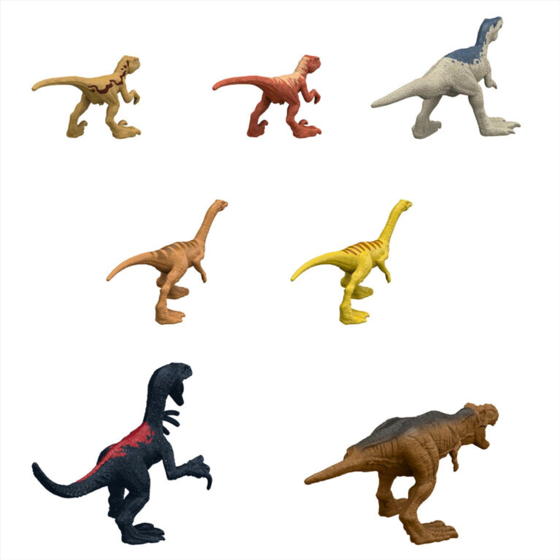 Jurassic World Dominion Minis - 15-Piece Miniature Dinosaur Toy Figure Playset - Toptoys2u