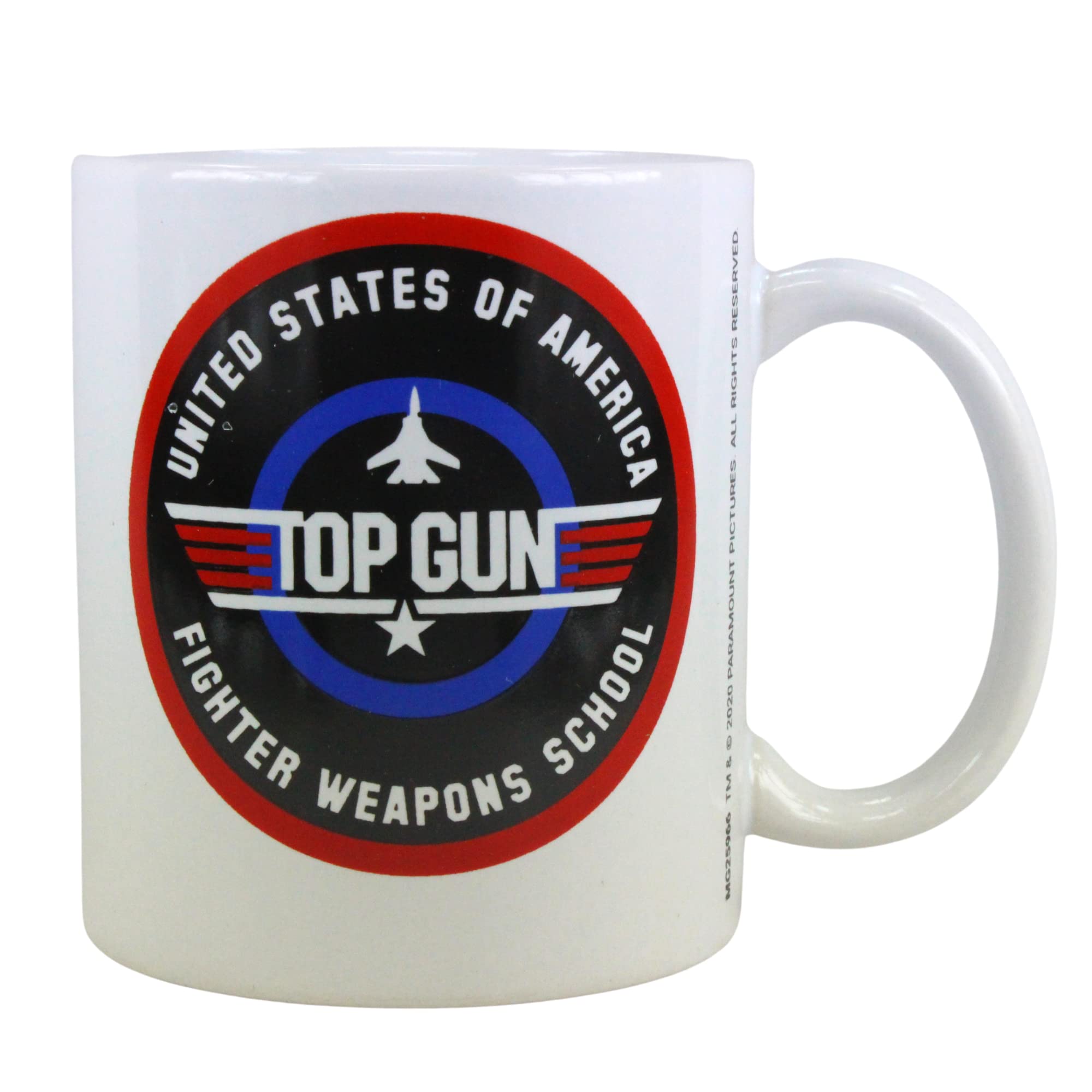 Top Gun Maverick Mug Twin Pack - 315ml Iceman Helmet & New Recruit - Toptoys2u