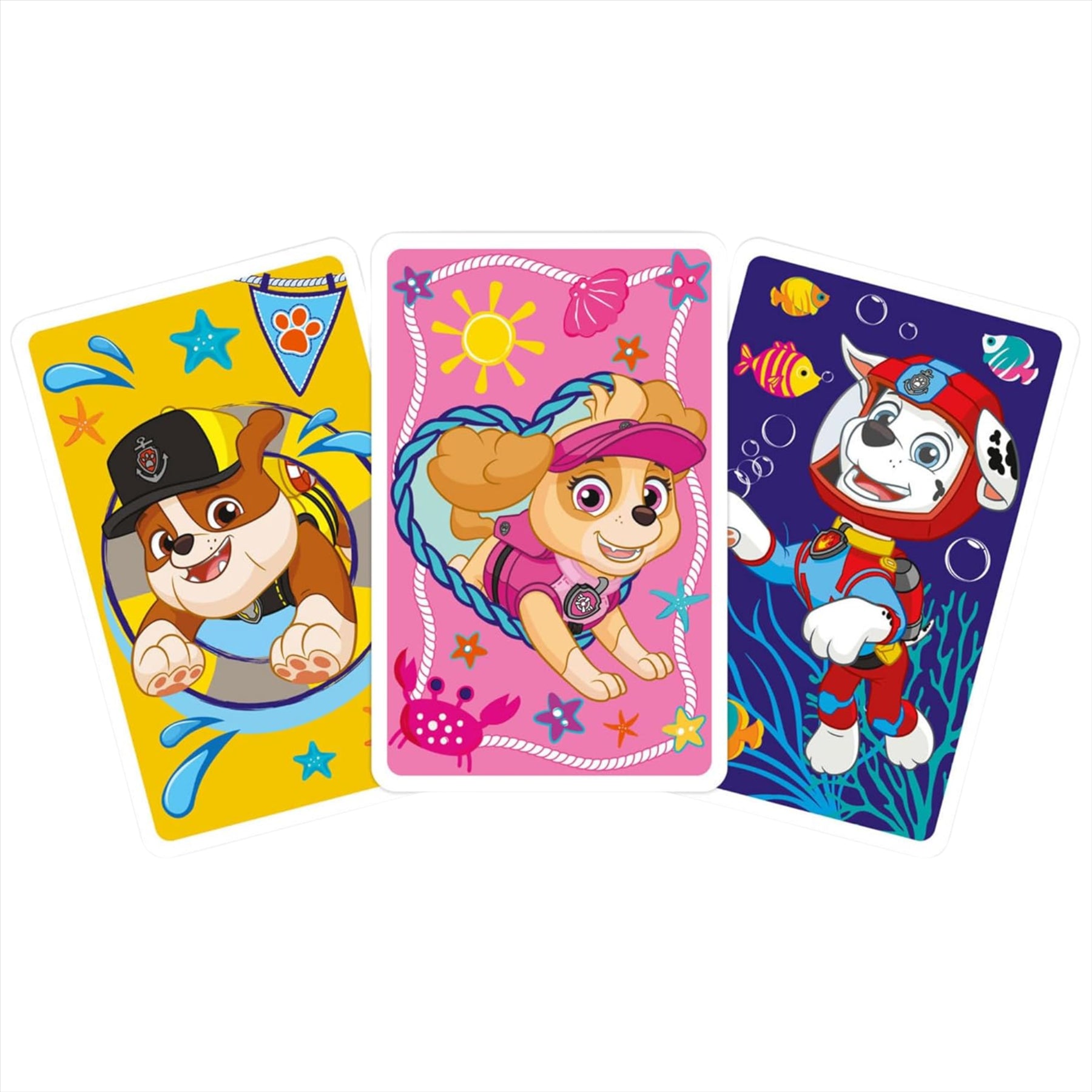 Paw Patrol Let's Match Puzzle Pack, Waterproof 2-in-1 Memo Shuffle Card Game, and Inflatable Kids' Chair - 3-Piece Bundle - Toptoys2u