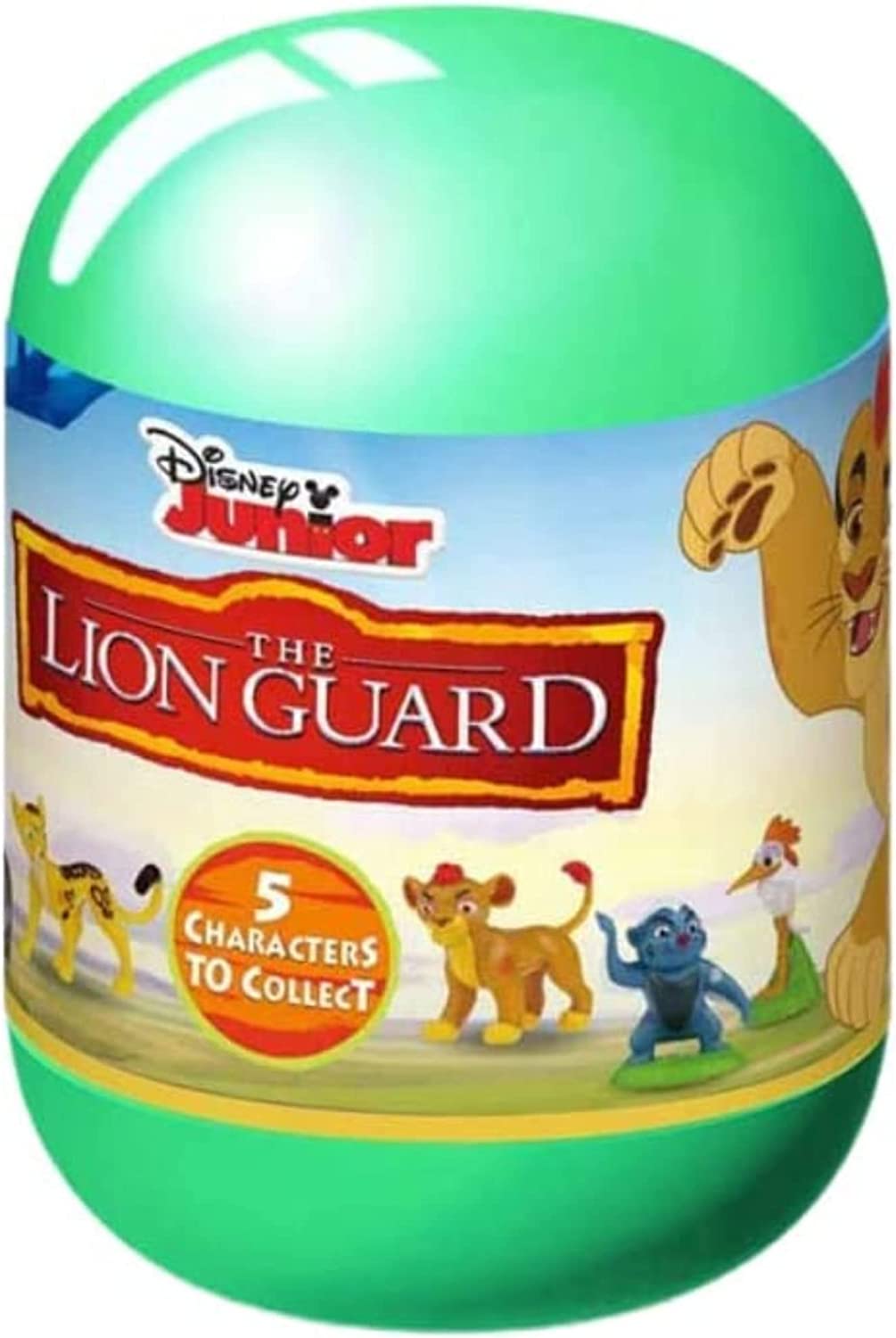 The Lion Guard - 2" 5cm Mini Figures - 5 to Collect - Guaranteed Complete Set - Pack of 8 - Toptoys2u