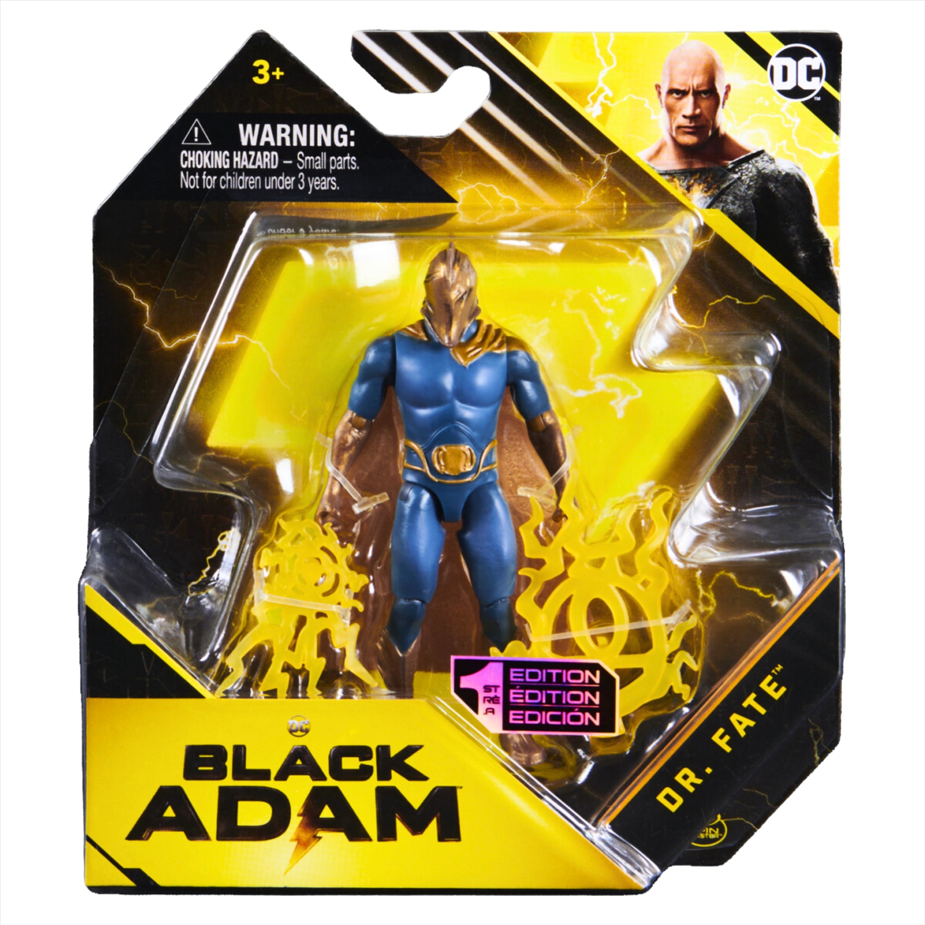DC Comics Black Adam Movie Collectible Dr Fate 10cm Articulated Action Figure with Accessories - Toptoys2u