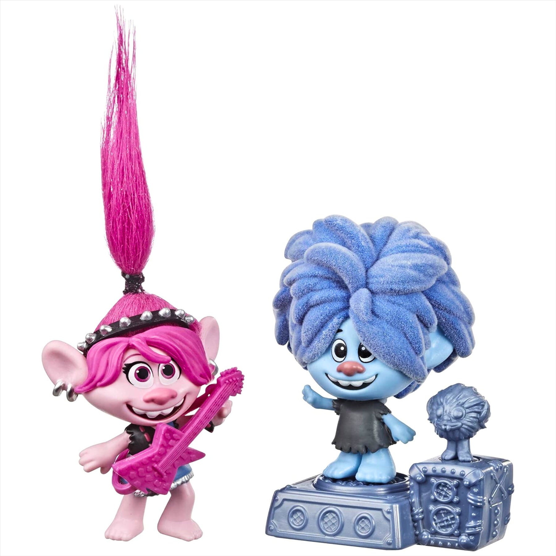 Trolls World Tour Rock City Bobble Miniature Toy Figure Playset with Accessories - Toptoys2u