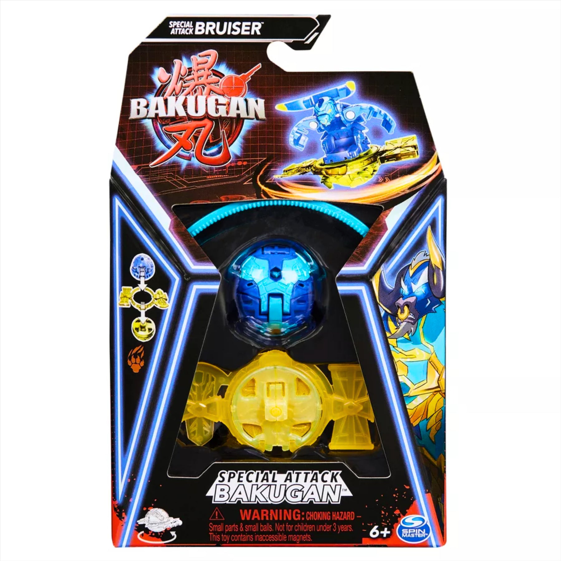 Bakugan Special Attack Bruiser Collectible Transforming Interactive Battle Figure Toy - Toptoys2u