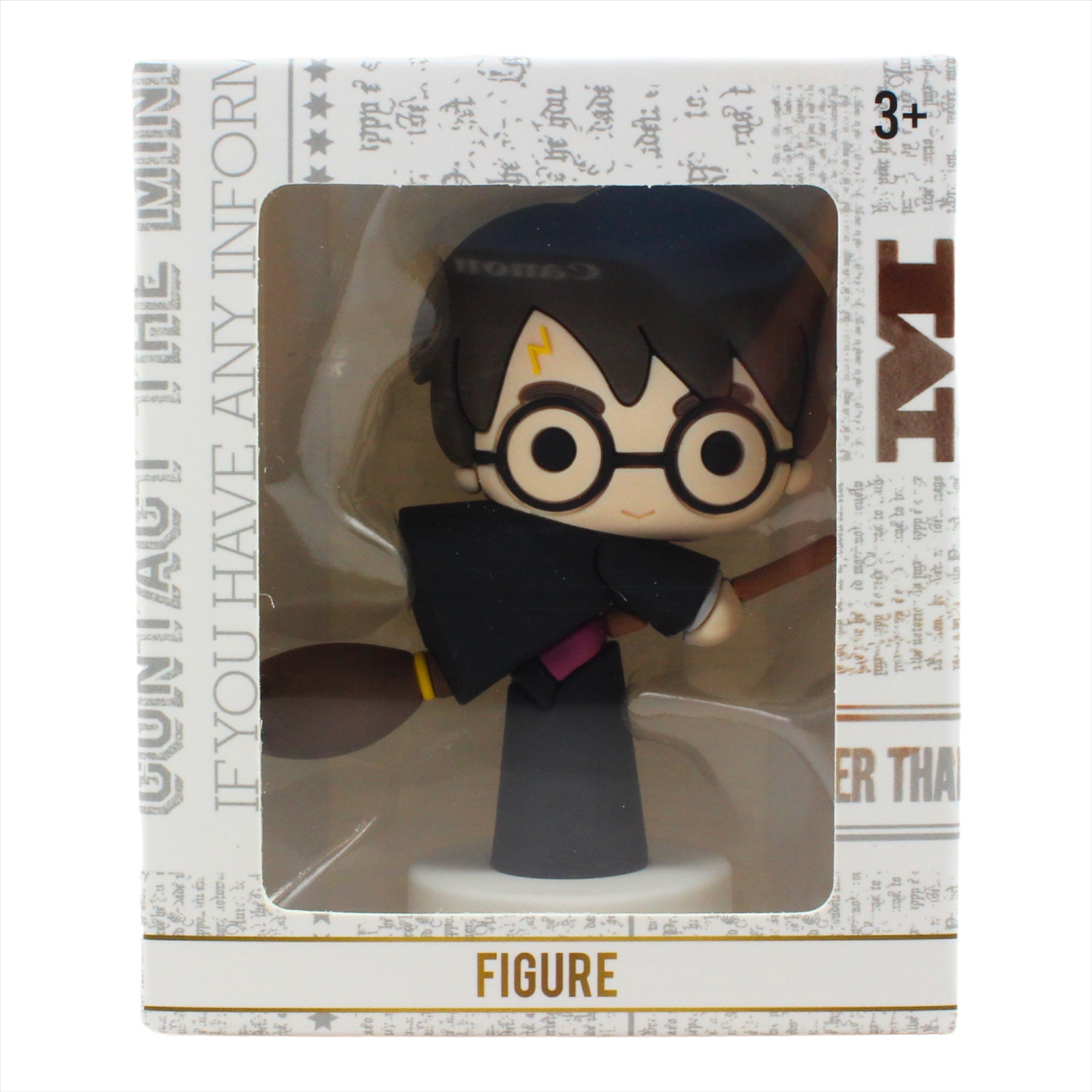 Harry Potter 6cm Miniature Toy Figure Bundle - 6 Figures Included - Harry Potter, Luna Lovegood, Dobby, Snape, Bellatrix Lestrange, and Voldemort - Toptoys2u