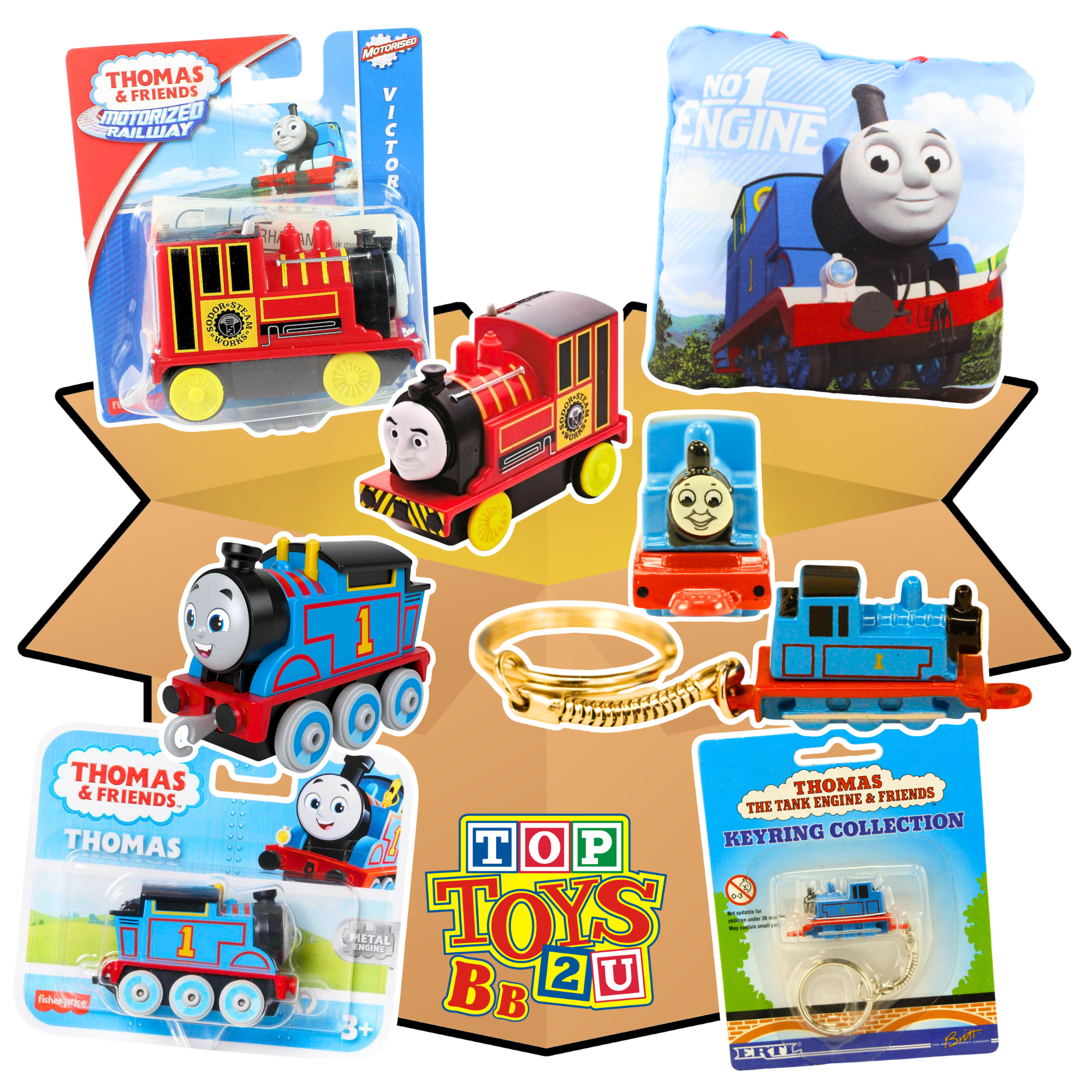 Toptoys2u Thomas & Friends Prebuilt Bargain Bundles - Toptoys2u