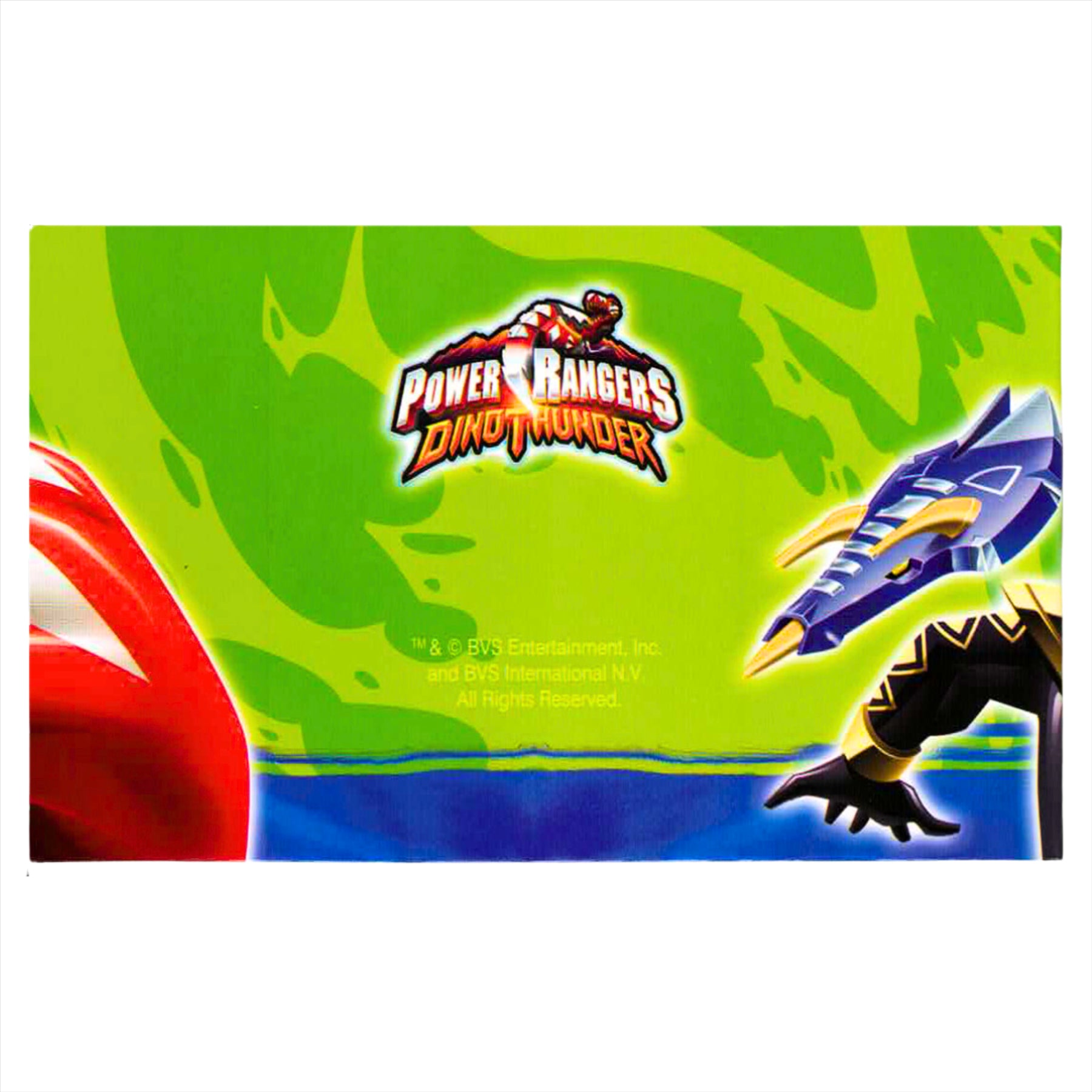 Power Rangers Dino Thunder Party Invitations Twin Pack - 12 Invites Total - Toptoys2u