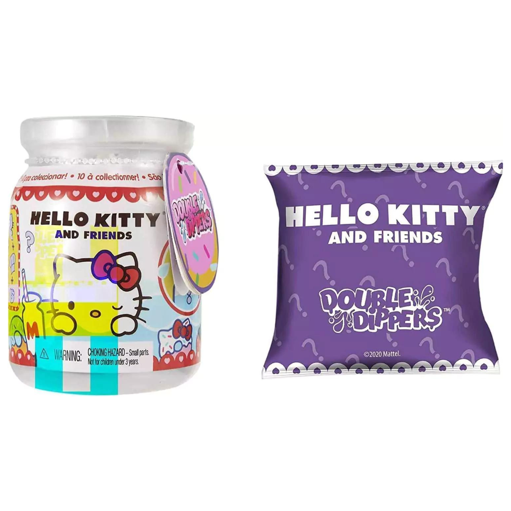 Hello Kitty Blind Bag Bundle - 2x Double Dippers & 2x Minis Surprise Blind Bags - Toptoys2u