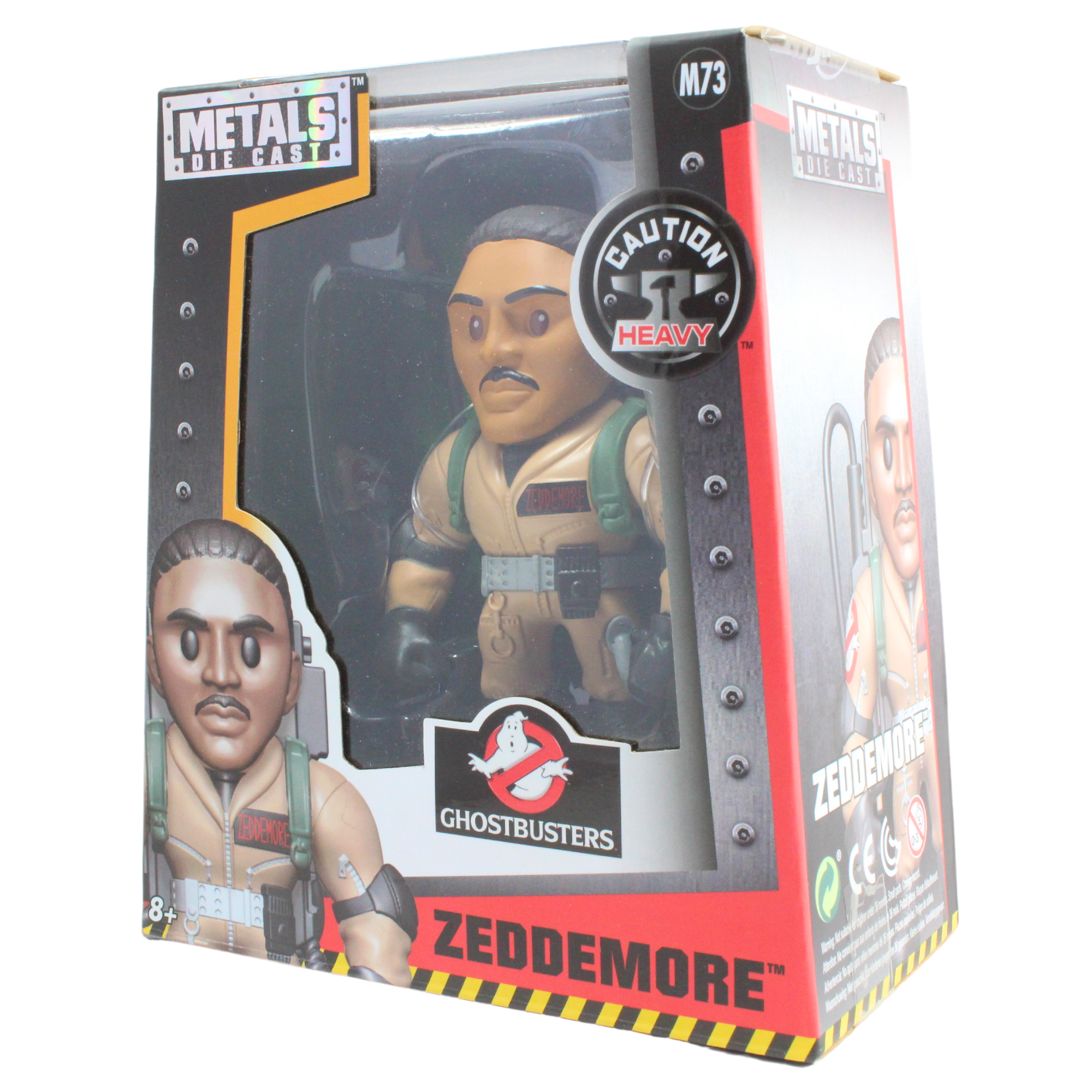 Ghostbusters Winston Zeddemore 10cm Collectible Diecast Metal Miniature Toy Figure - Toptoys2u