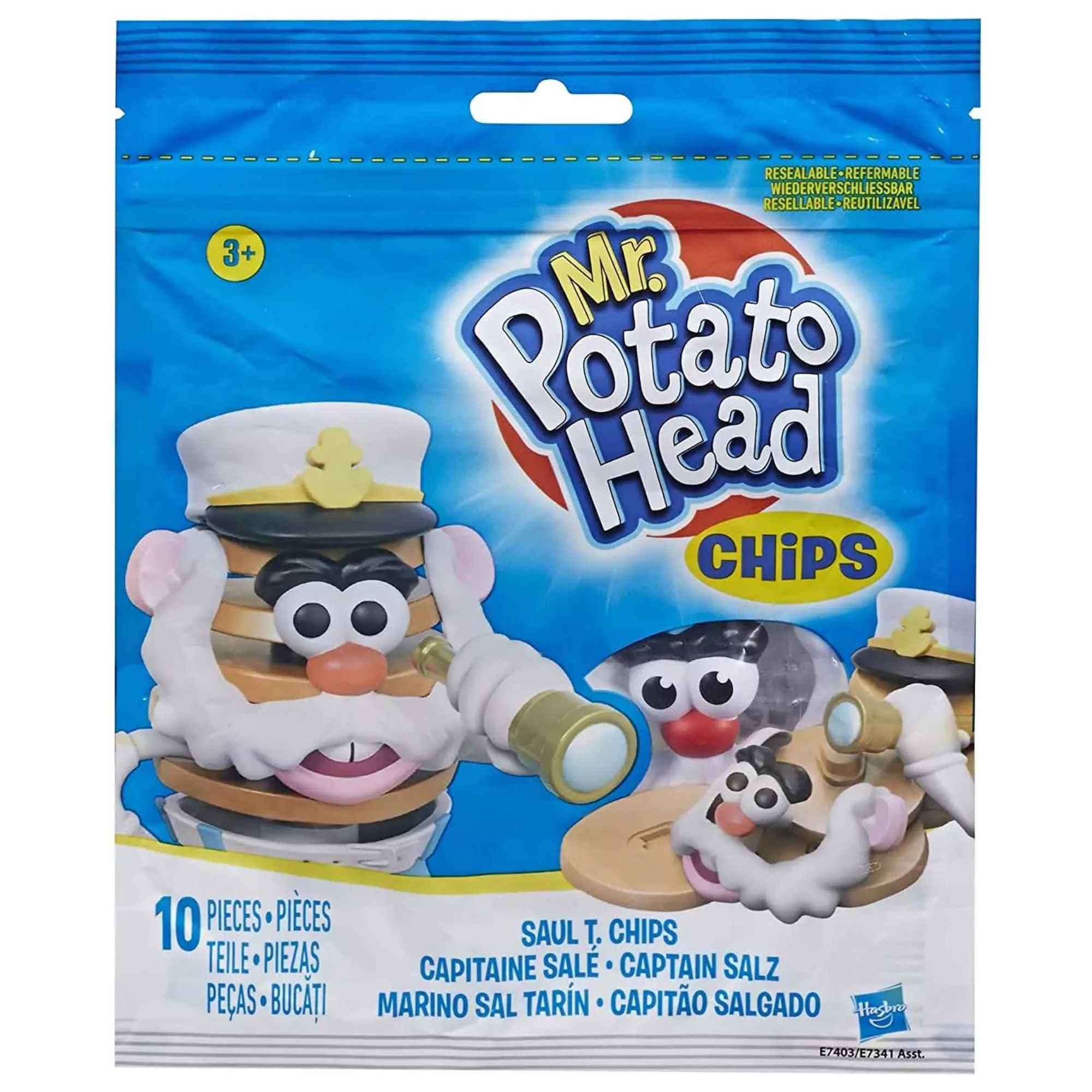 Mr Potato Head Chips Captain Saul T Chips Buildable Action Figure - Toptoys2u