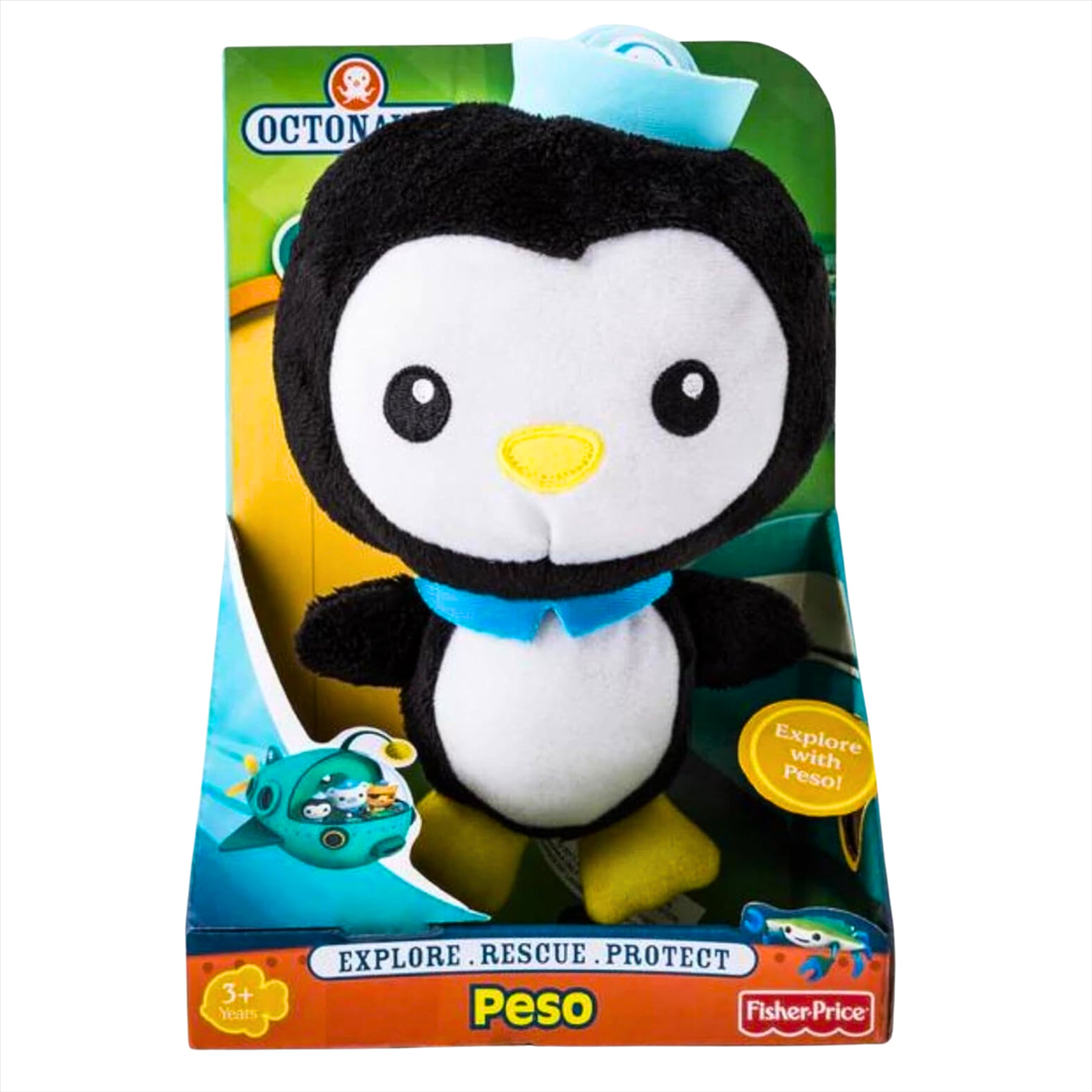 Octonauts Above and Beyond Peso Super Soft 20cm Gift Quality Plush Toy - Toptoys2u