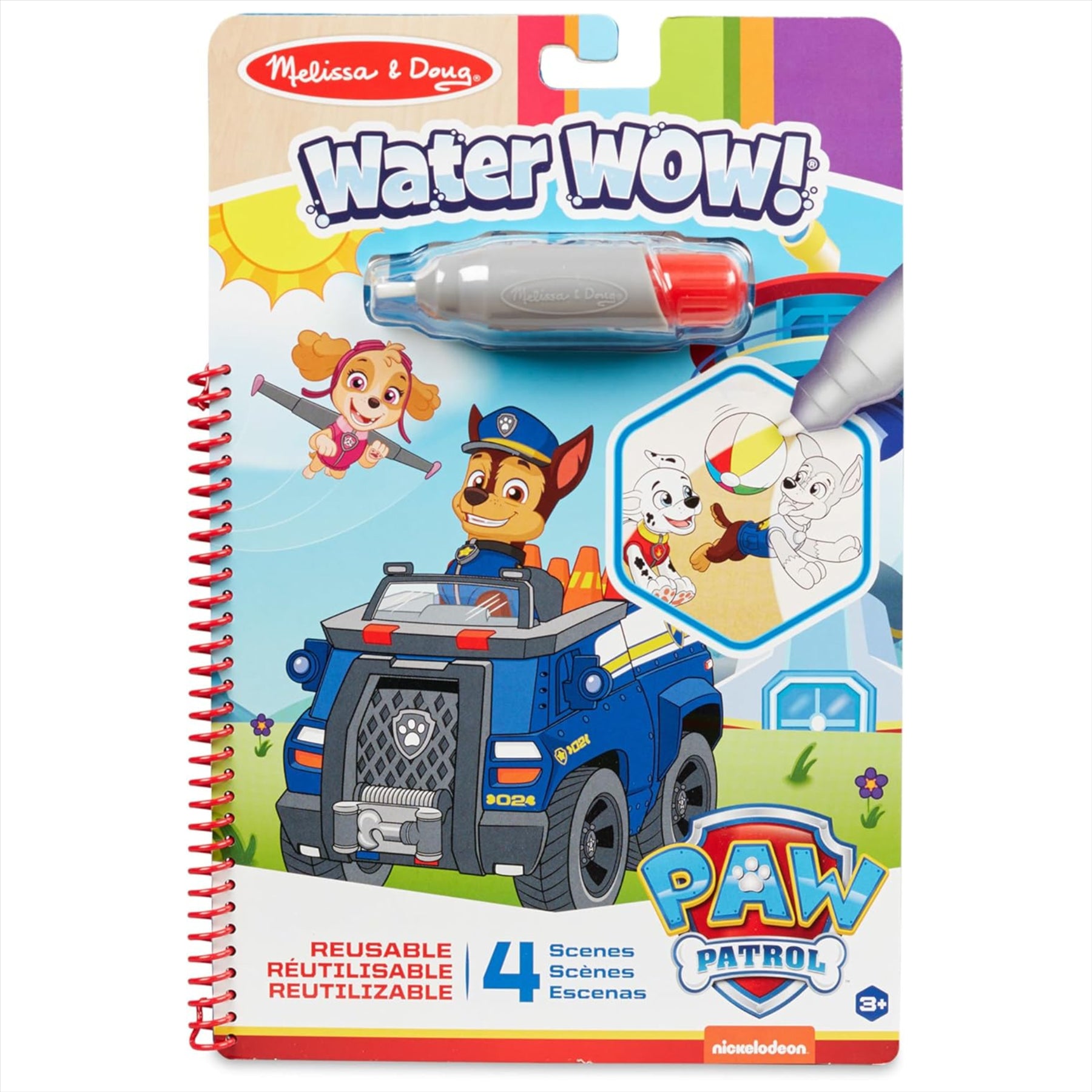 Melissa and Doug Children's Sticker and Activity Book Bundles - Set of 3 Paw Patrol Water Wow! Activity Books - Toptoys2u