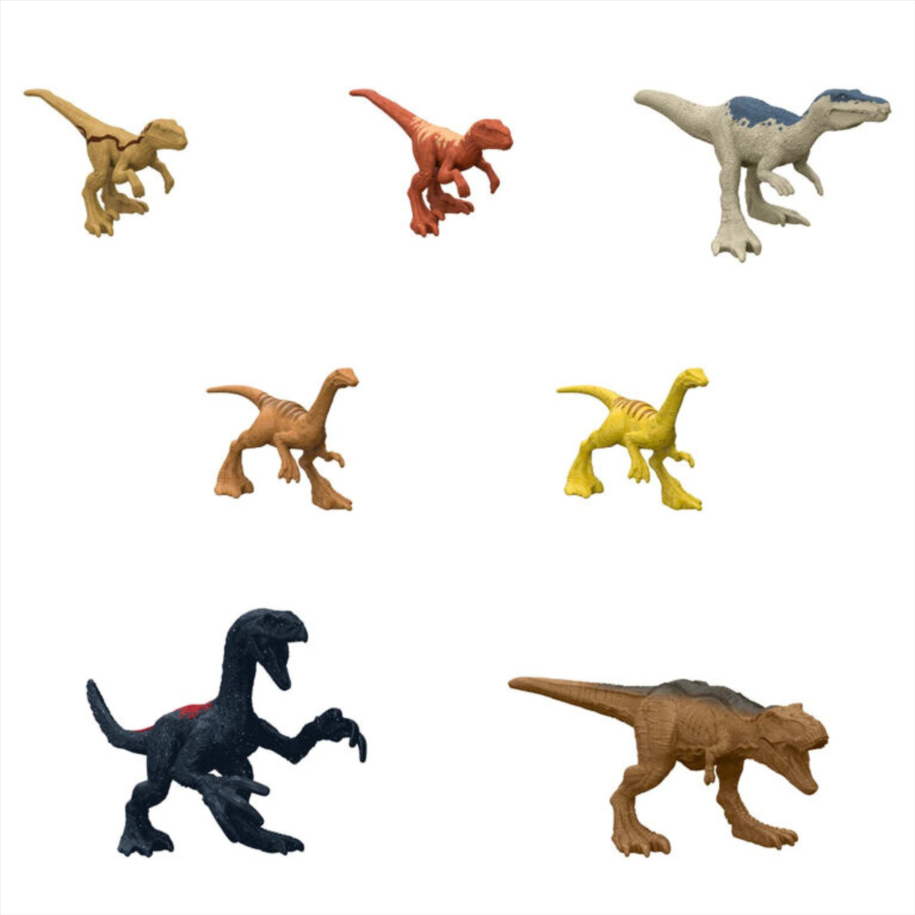 Jurassic World Dominion Minis - 15-Piece Miniature Dinosaur Toy Figure Playset - Toptoys2u