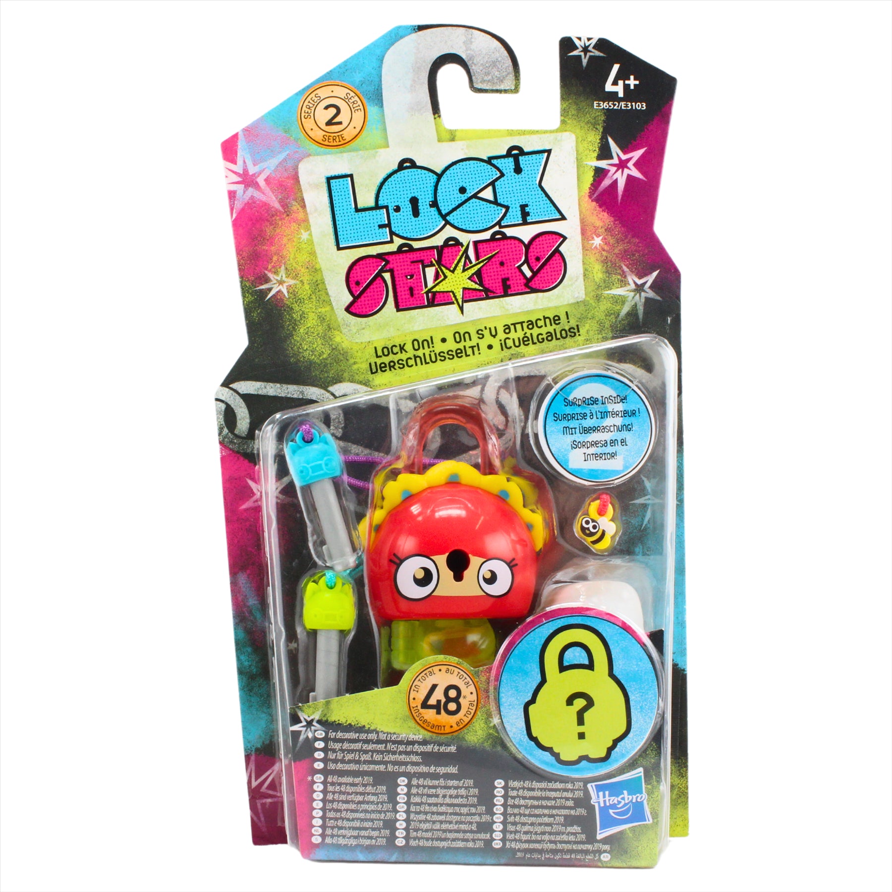 Lock Stars Series 2 Flower Collectible Miniature 7cm Toy Figure Lock-On Clip with Accessories - Toptoys2u