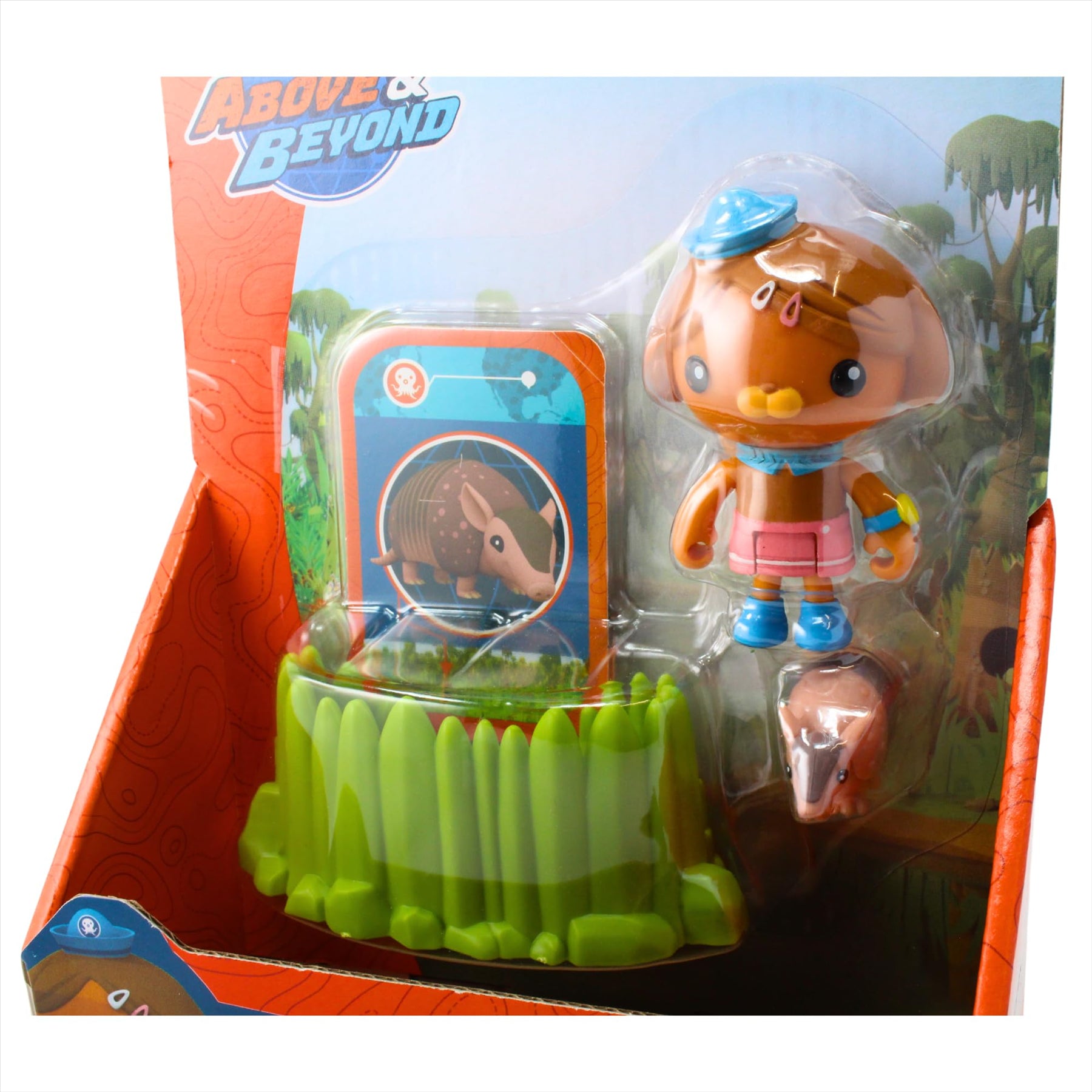 Octonauts Above and Beyond Kwazii 20cm Plush and Dashi Adventure Pack Action Figure Playset - Toptoys2u