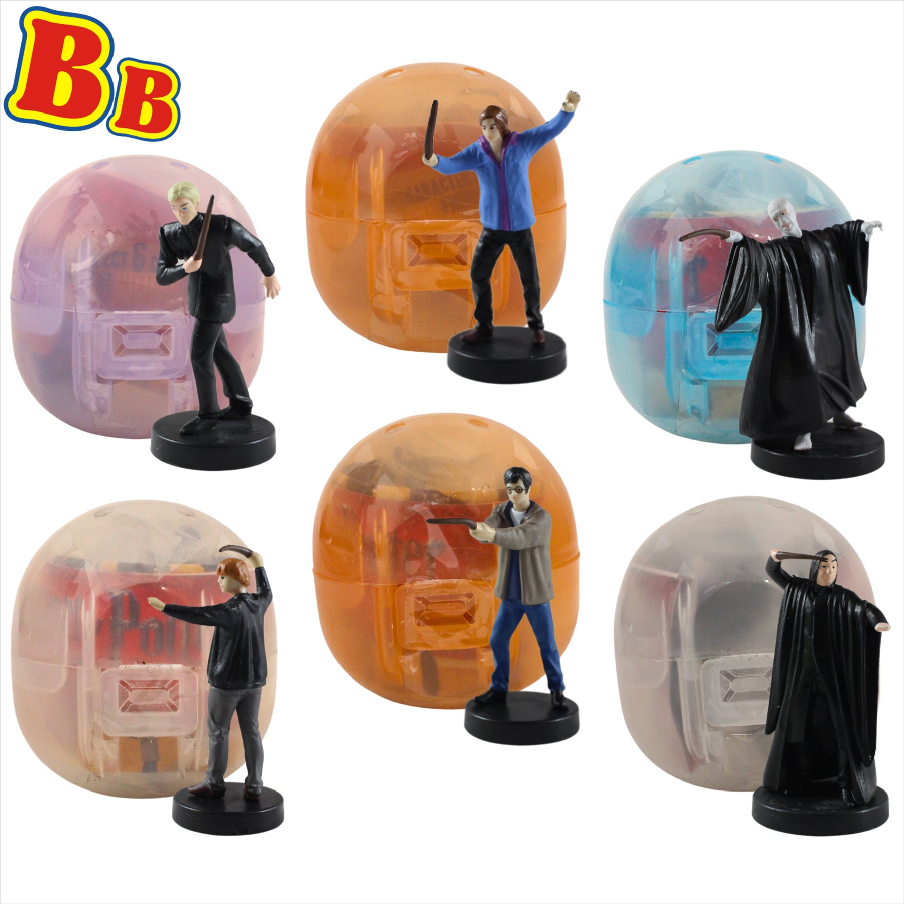 Harry Potter and the Deathly Hallows - 6 Character Figures - Toptoys2u